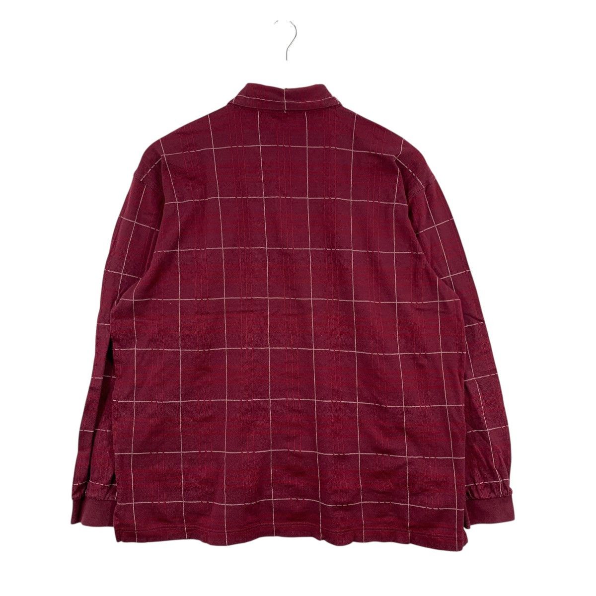 Burberry BURBERRY GOLF Tartan Check Single Pockey Collar Tshirt Size US L / EU 52-54 / 3 - 4 Thumbnail