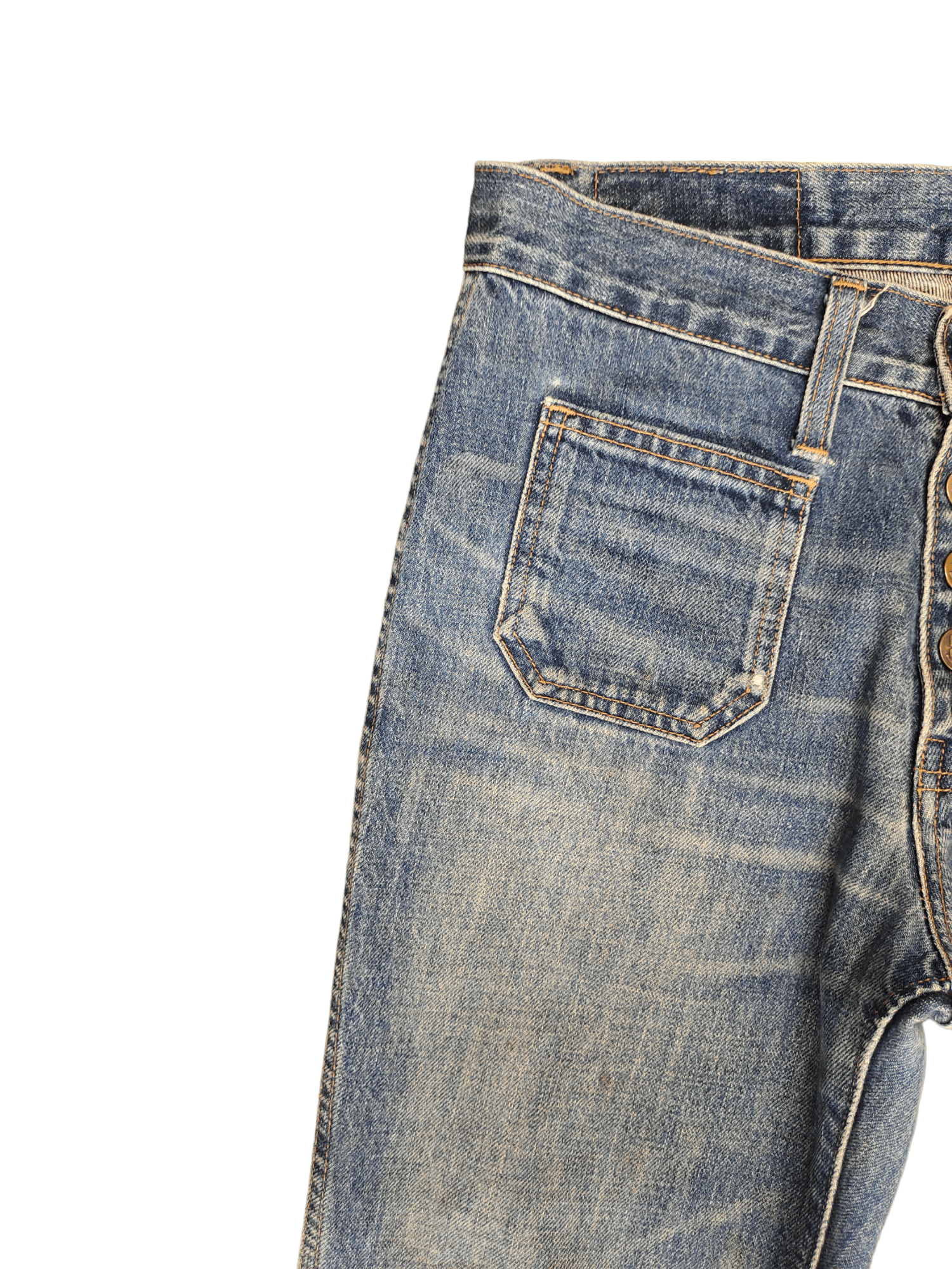 Big John Super Flare Jeans Big John Bell Bottom Denim Y2k Size US 28 / EU 44 - 5 Thumbnail