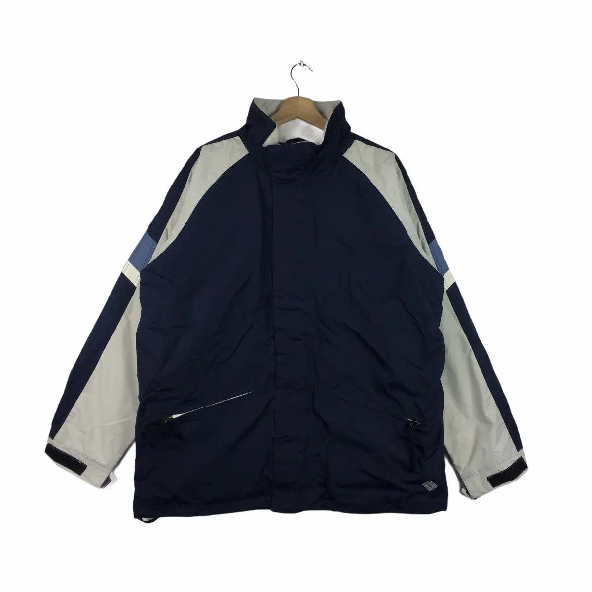 Vintage Vtg DUFFS Skateboard Jacket Parka Trench Outdoor Sweater Size US L / EU 52-54 / 3 - 1 Thumbnail