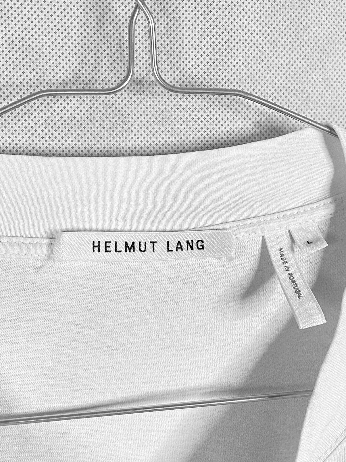 Designer Helmut Lang Big Logo Tee Tees T-shirt short sleeve Size US L / EU 52-54 / 3 - 7 Thumbnail