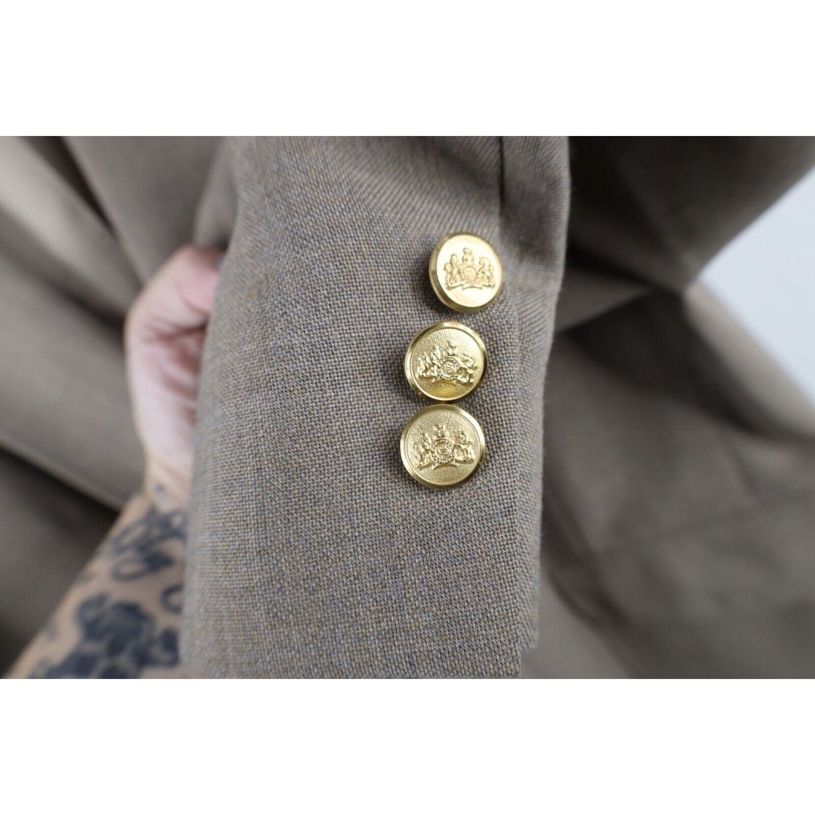 Vintage Vintage 90s Streetwear Worsted Wool 2 Button Suit Jacket Size US L / EU 52-54 / 3 - 4 Thumbnail