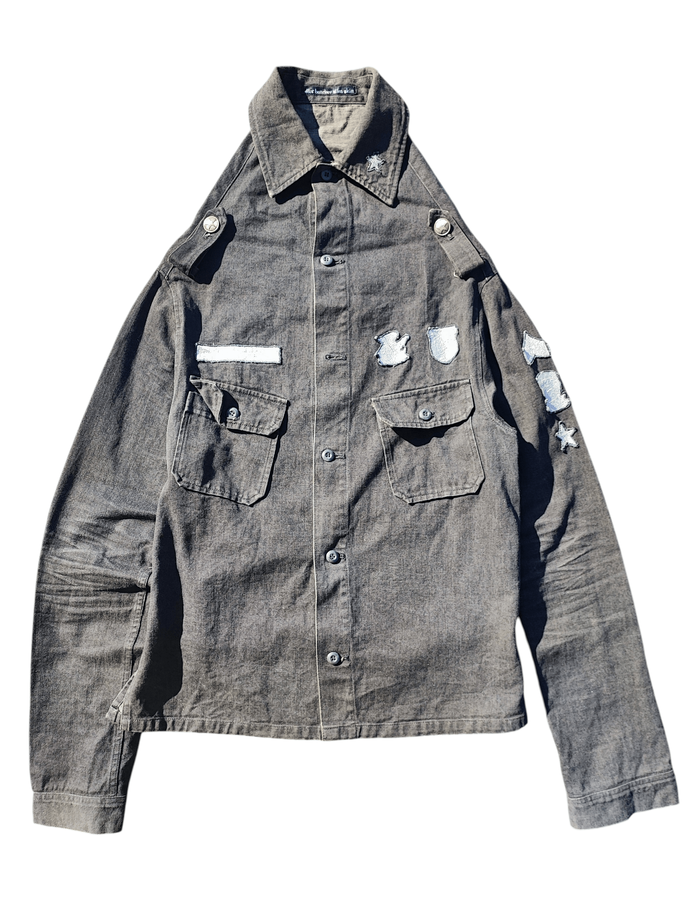 Diet Butcher Slim Skin Archived Diet Butcher Slim Skin Military Jacket High Collar Size US M / EU 48-50 / 2 - 2 Thumbnail