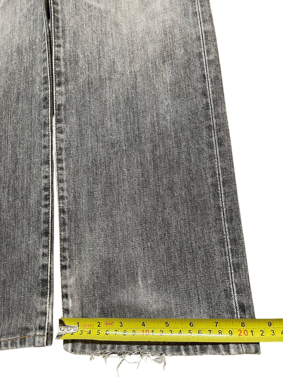Edwin Vintage Edwin 503 Faded Wash Style Distressed Baggy Jeans Size US 31 - 17 Thumbnail