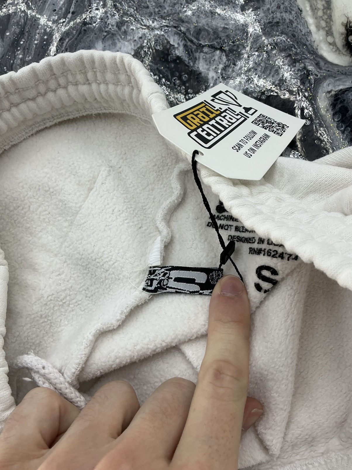 Sp5der Sp5der Sweatpants White Grey Size S Size US 30 / EU 46 - 10 Thumbnail
