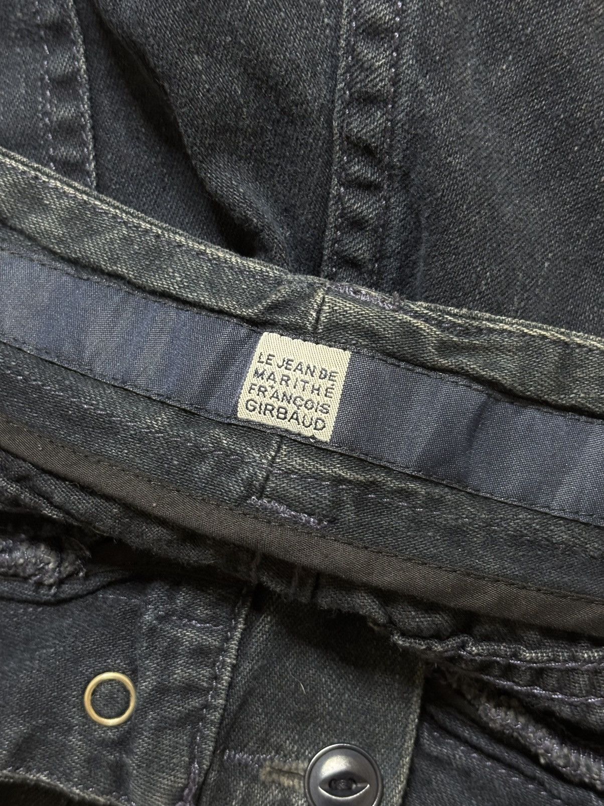 Marithe + Francois Girbaud 2000’s Marithe Francois Girbaud - Wide Flare Pants Size 28" / US 6 / IT 42 - 6 Thumbnail