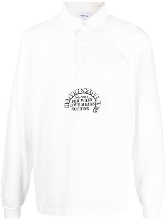 Palmes PALMES Men Long Tops HEARTBREAKERS OFFWHITE White Size US M / EU 48-50 / 2 - 1 Thumbnail