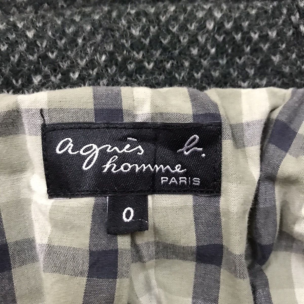 agnes b. Agnes B. Wool Homme Paris Coat Jacket Size US XS / EU 42 / 0 - 7 Thumbnail