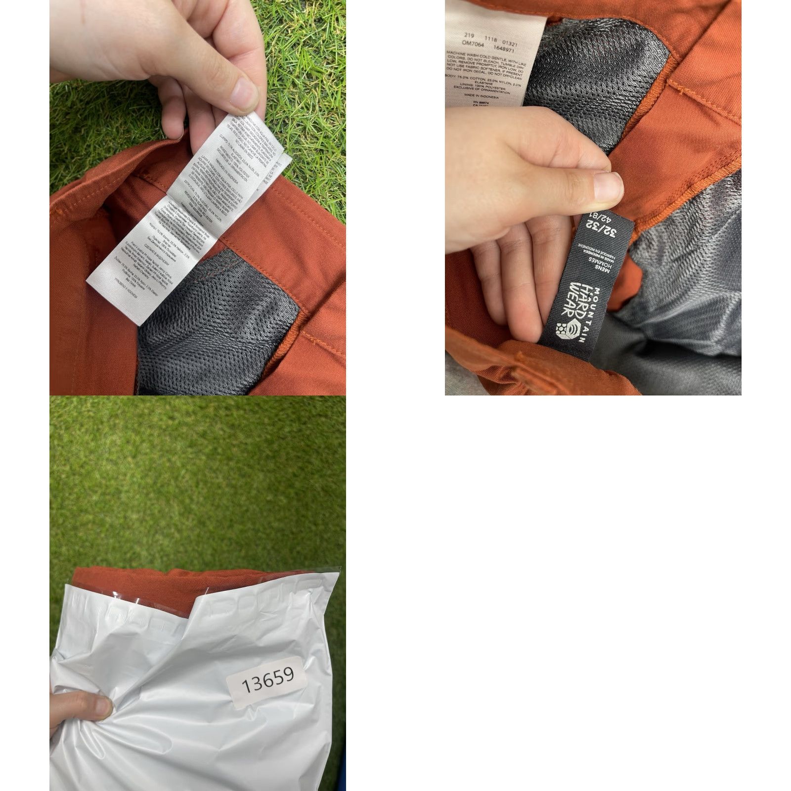 Mountain Hardwear Mountain Hardwear Pants Mens 32x32 Red Straight Leg Outdoor Hiking Chino Regular 5-Pocket Logo Sportwear Mens Size US 32 / EU 48 - 9 Thumbnail