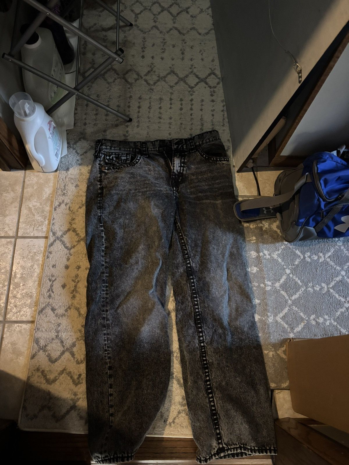 True Religion Grey baggy trues Size US 36 / EU 52 - 1 Thumbnail