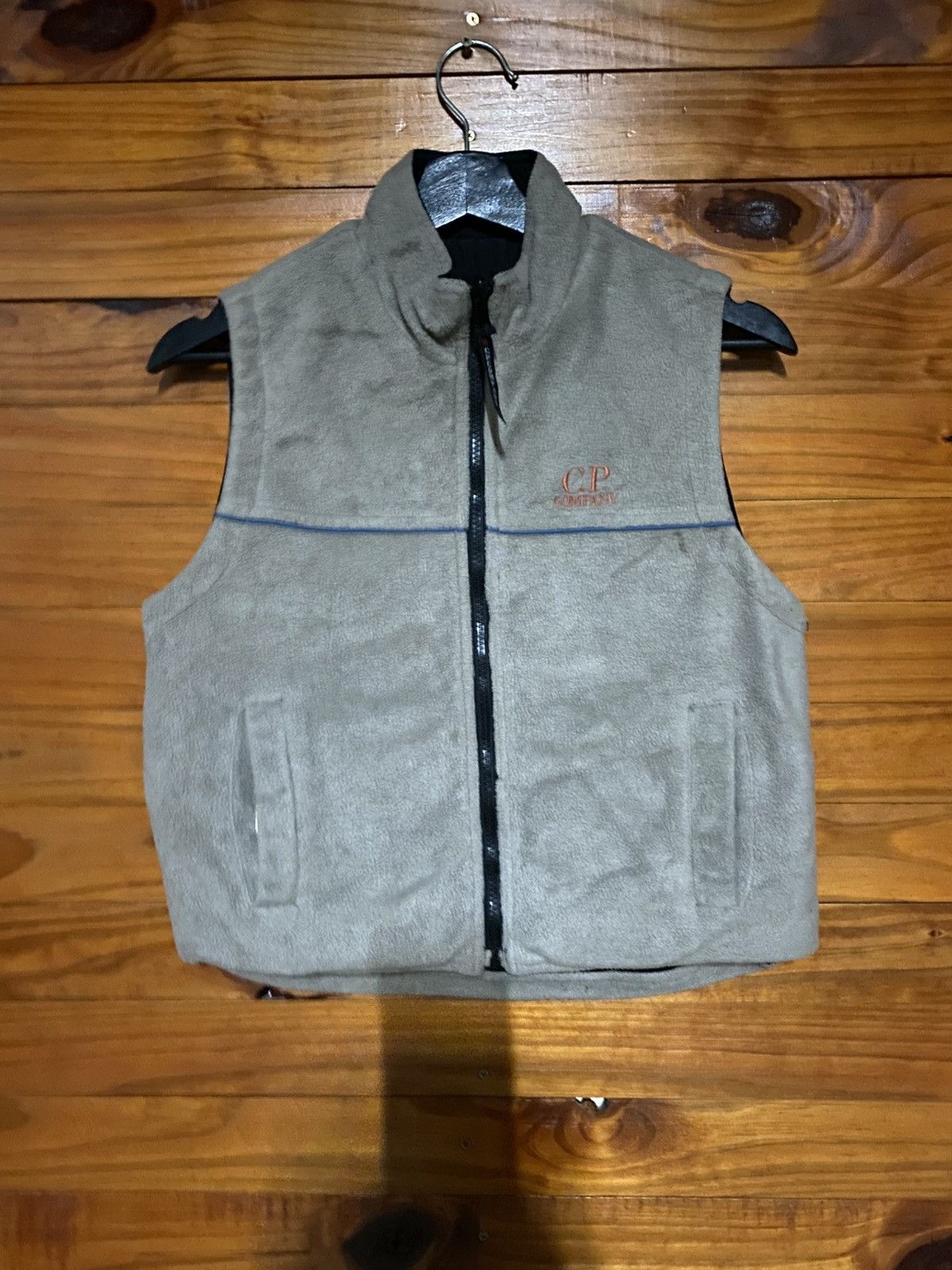 C.P. Company C.P. Company Reversible Fleece Puffer Vest Italian Utility Size US XS / EU 42 / 0 - 5 Thumbnail