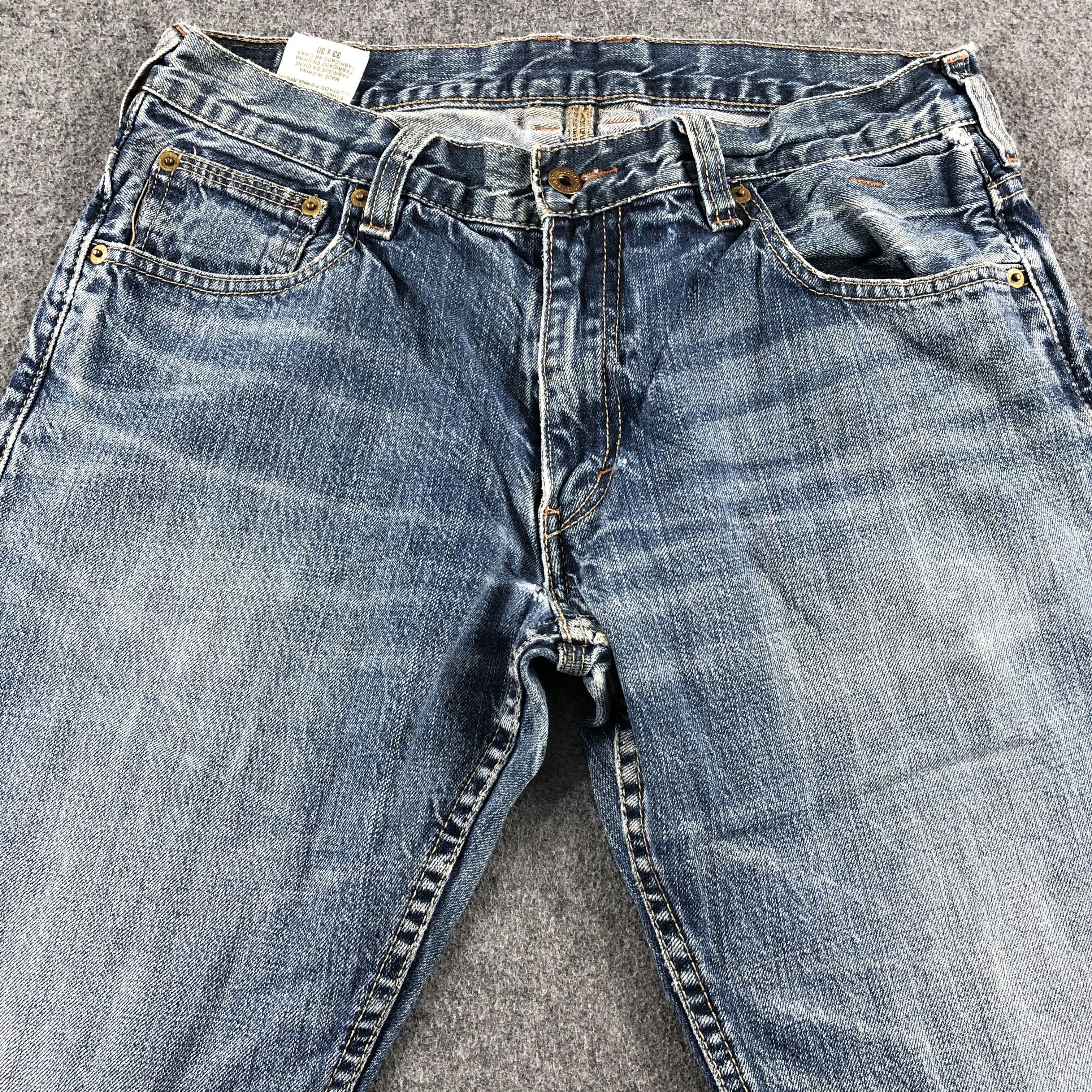 Levi's Vintage Blue Wash Levis 514 Jeans-J2398 Size US 32 / EU 48 - 3 Thumbnail