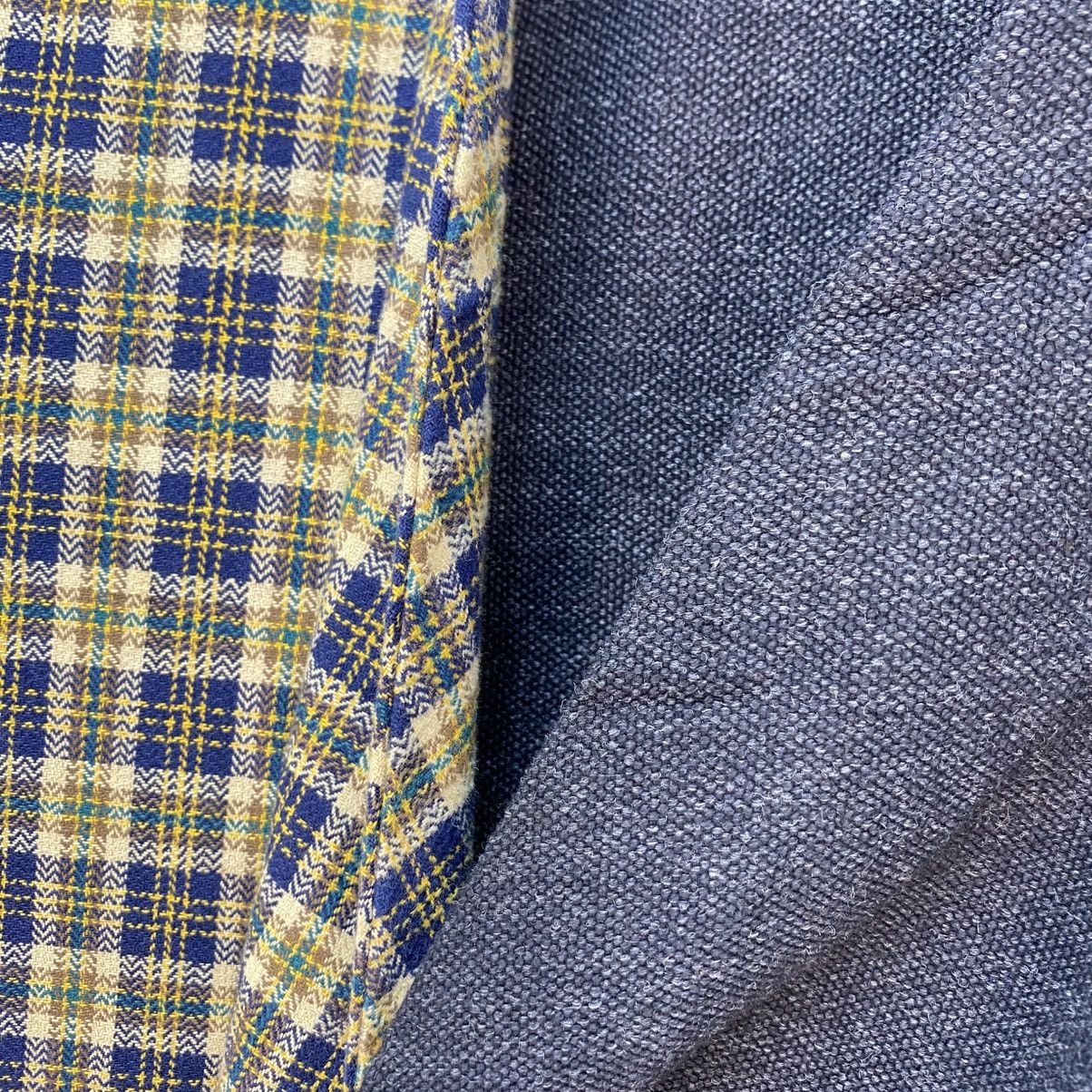 Vintage 🫶Vintage Kimono Plaid Pattern Single Pocket Size US M / EU 48-50 / 2 - 5 Thumbnail