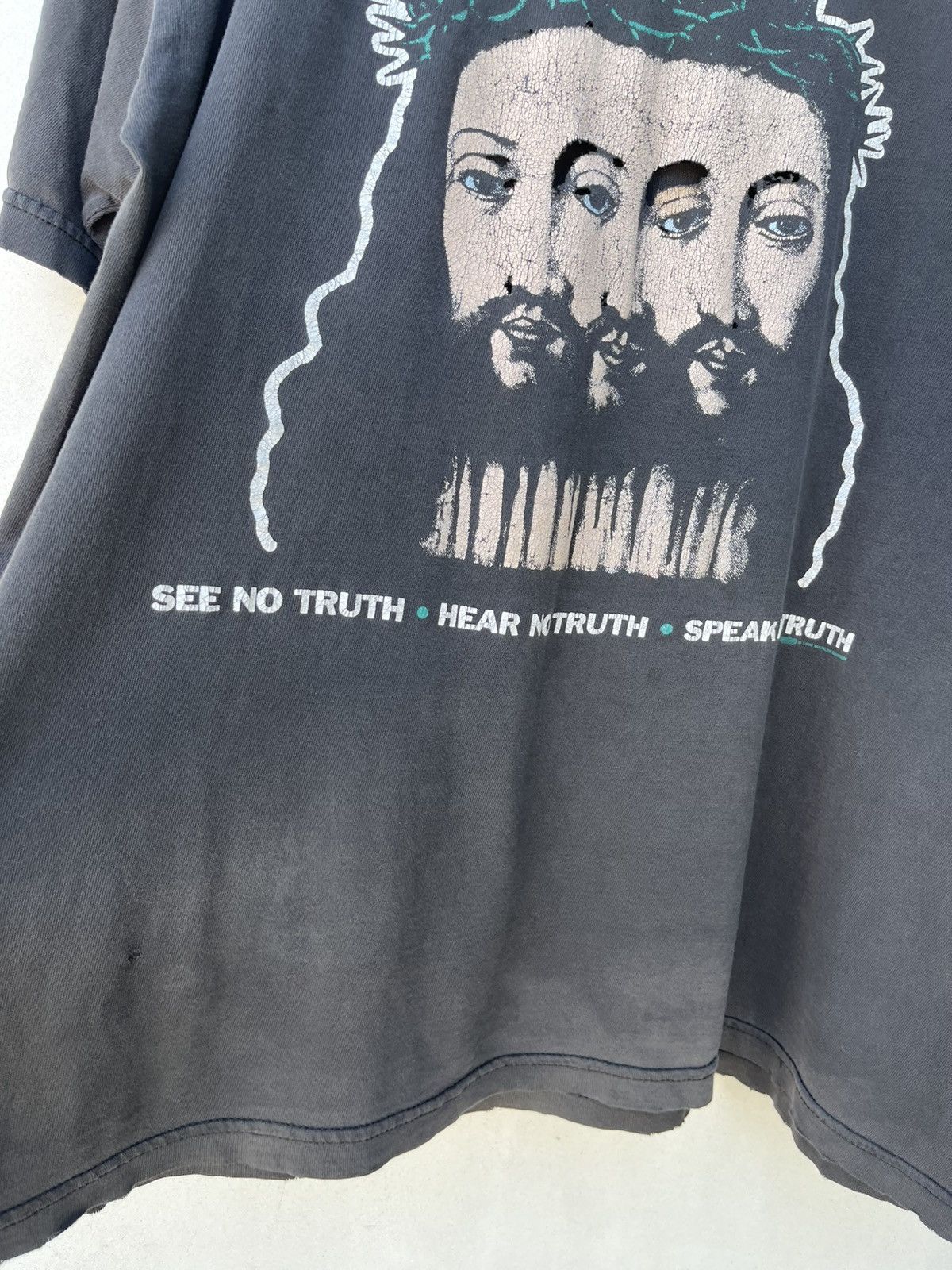 Marilyn Manson Vintage 1996 Faded Marilyn Manson ‘Believe’ Shirt Size XL Size US XL / EU 56 / 4 - 4 Thumbnail