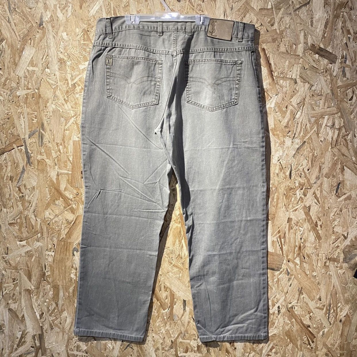 Yves Saint Laurent Rare VTG YSL YVES SAINT LAURENT JEANS PANTS MERCER OLD MONEY Size US 37 - 1 Thumbnail