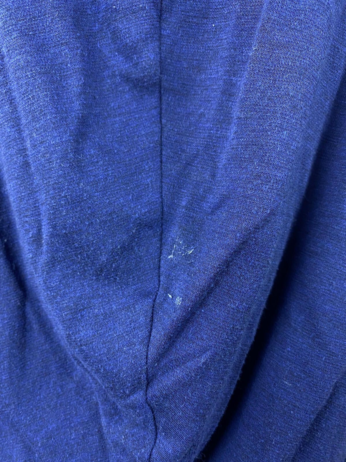 Helmut Lang Ladies HELMUT LANG Designer Blue Silk Blouse Shirt Size M / US 6-8 / IT 42-44 - 8 Thumbnail