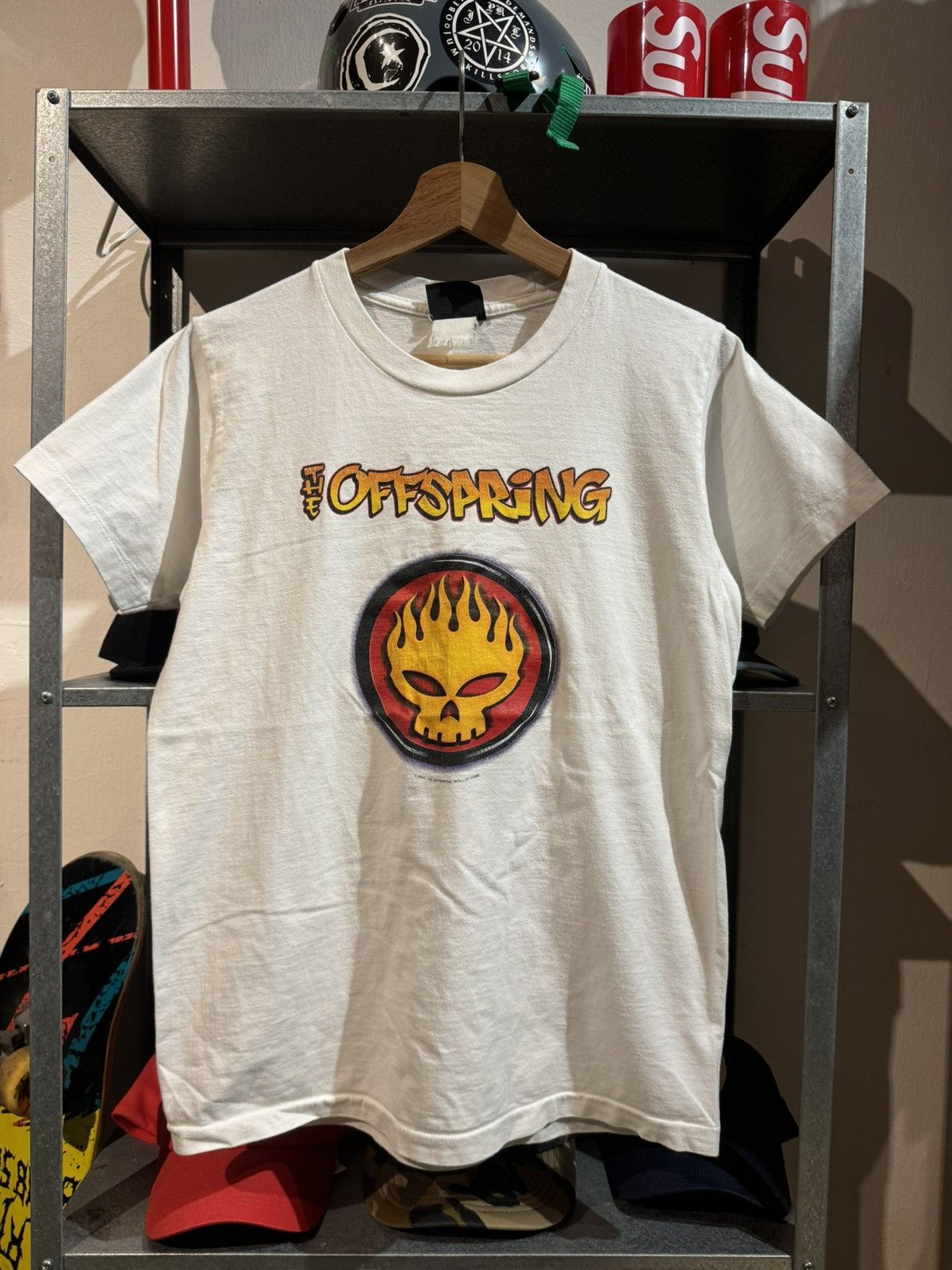 Vintage The Offspring 2003 Conspiracy of One White Tee