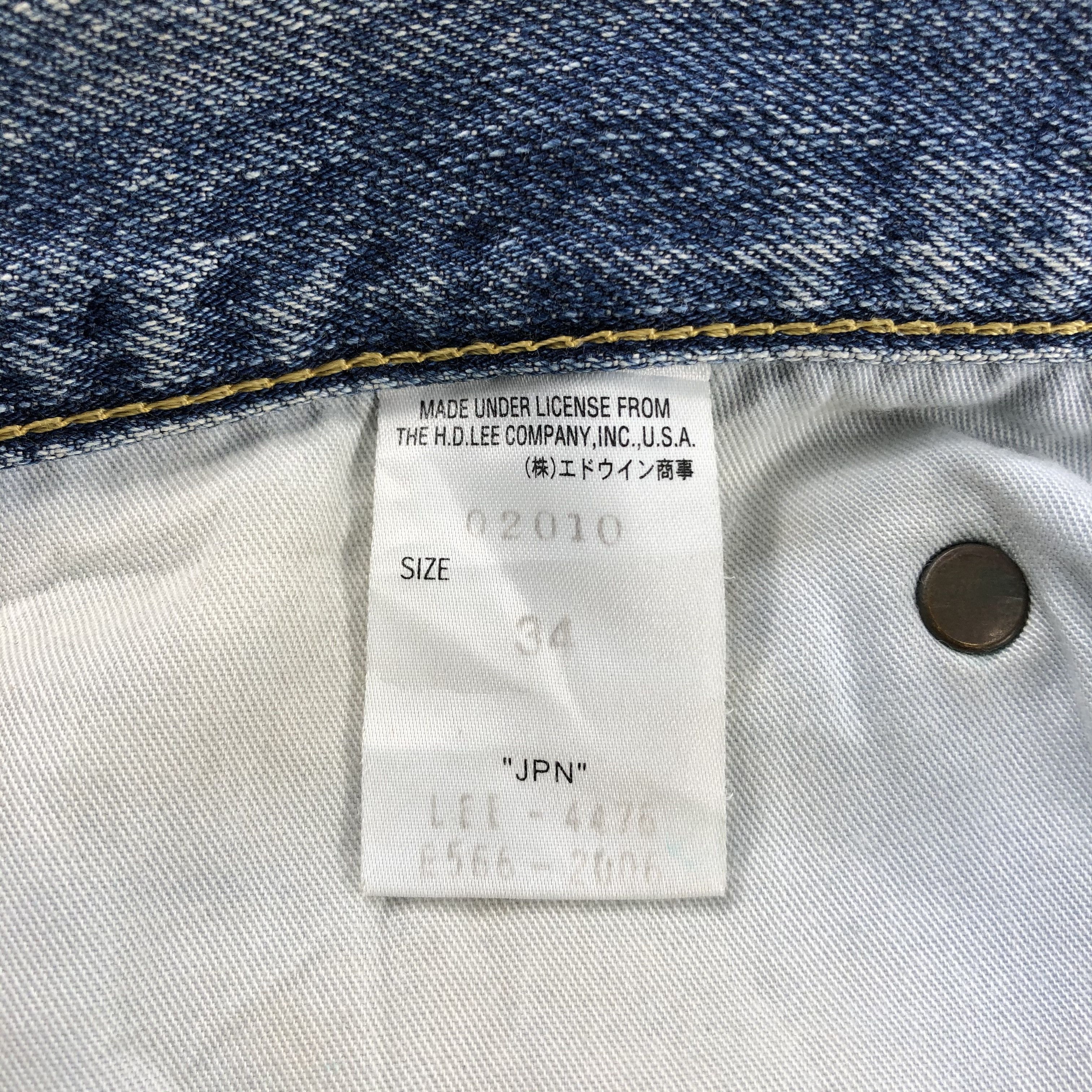 Lee Vintage Light Wash Lee Jeans-J1790 Size US 34 / EU 50 - 13 Thumbnail