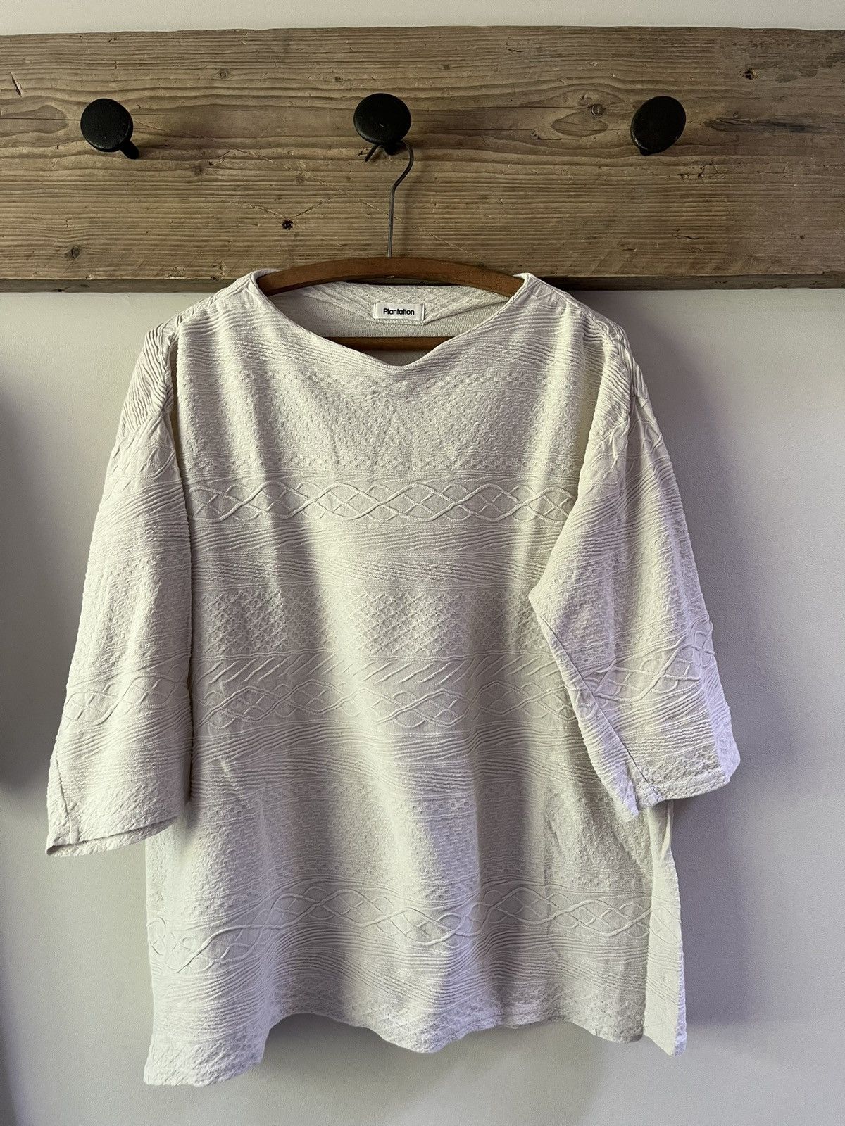 Other Plantation gently patterned T-shirt — made in Japan Size ONE SIZE - 1 Thumbnail