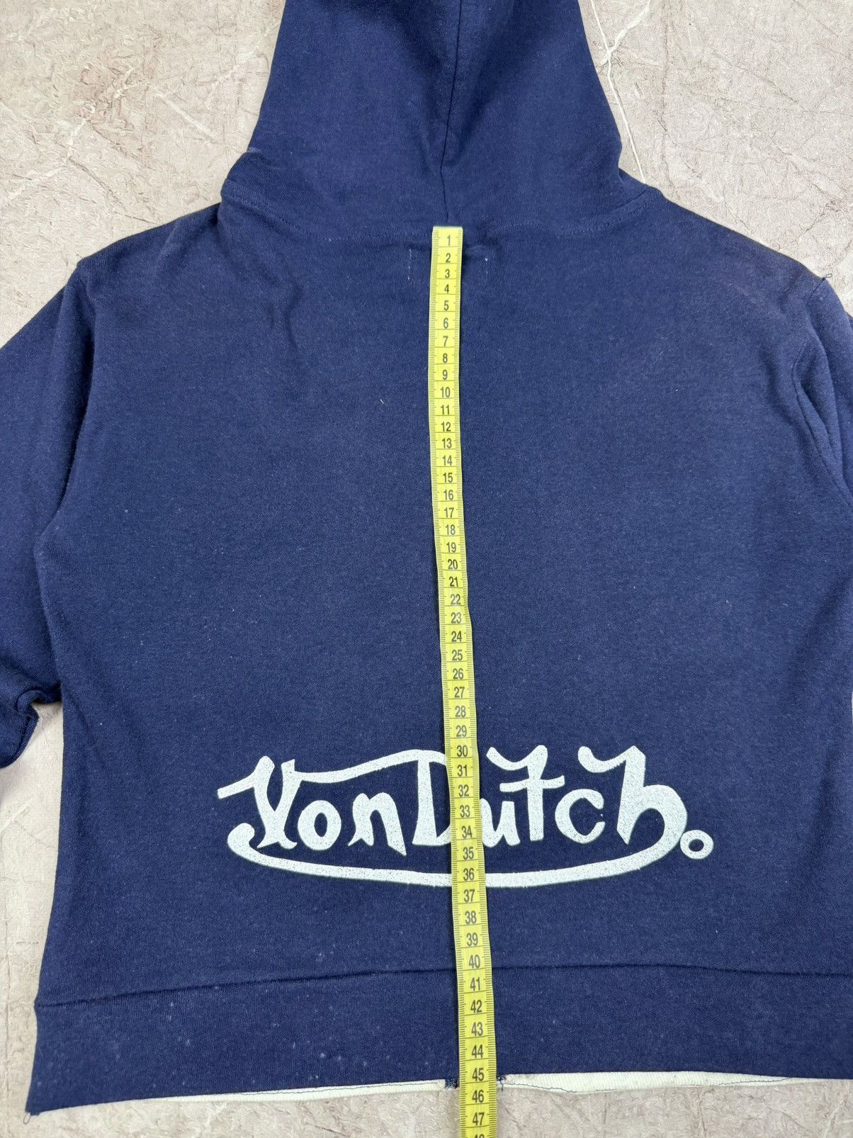 Vintage Vintage Von Dutch USA Rare Pink Zip Up Hoodie Y2K streetwear Size S / US 4 / IT 40 - 11 Thumbnail