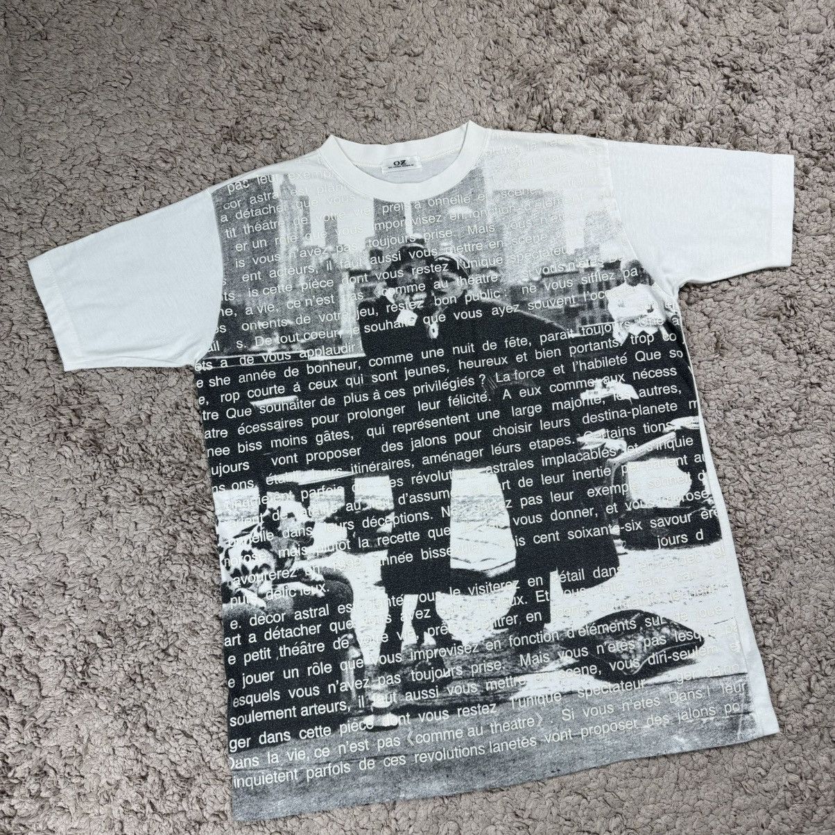 Vintage Vintage Art Photo Collage Graphic French T-shirt Size US M / EU 48-50 / 2 - 3 Thumbnail