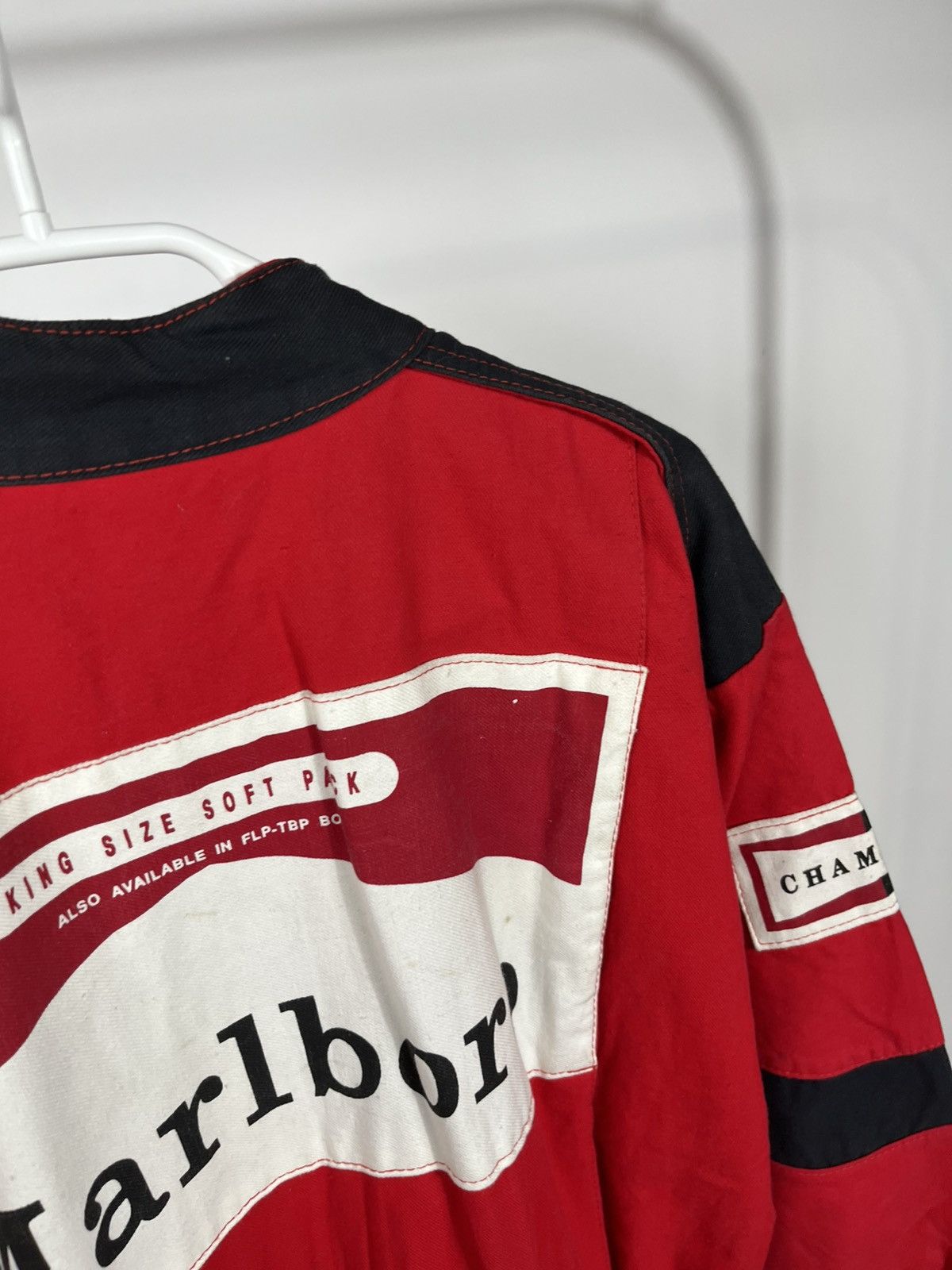 Marlboro Vintage Marlboro Racing Suit Coveralls Red Mazda Workwear Size US L / EU 52-54 / 3 - 25 Thumbnail