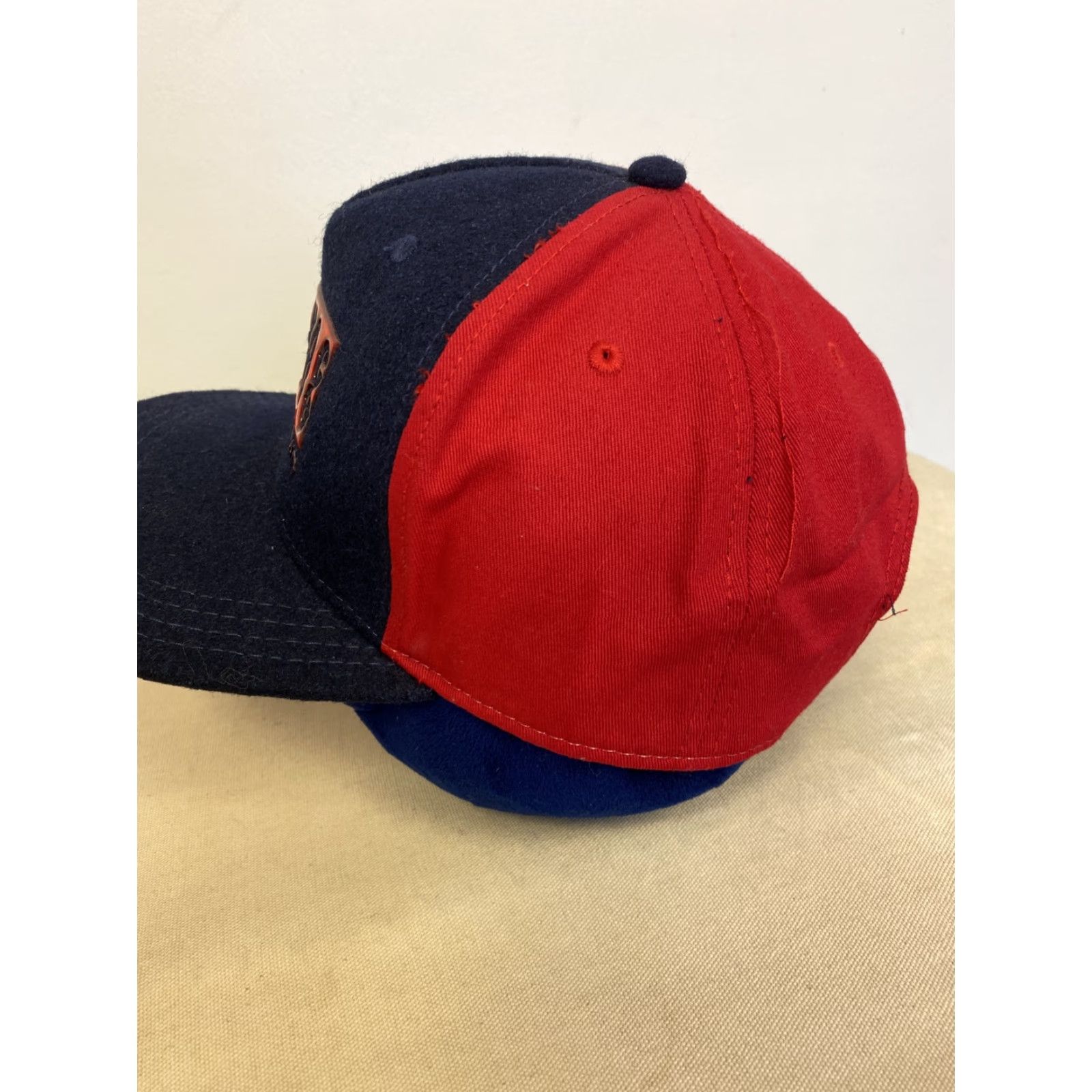 Vintage VINTAGE St Elmo ghostown Cap Hat Adjustable Red Blue Graphix / 335 Baseball Cap Unisex Adults Snapback 80s 90s Size ONE SIZE - 3 Thumbnail