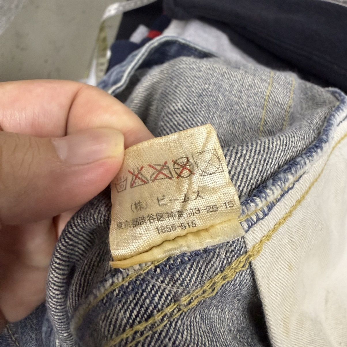 Beams Plus Beams Paint Splatter Distressed Denim Jeans Helmut Lang Size US 32 / EU 48 - 17 Thumbnail