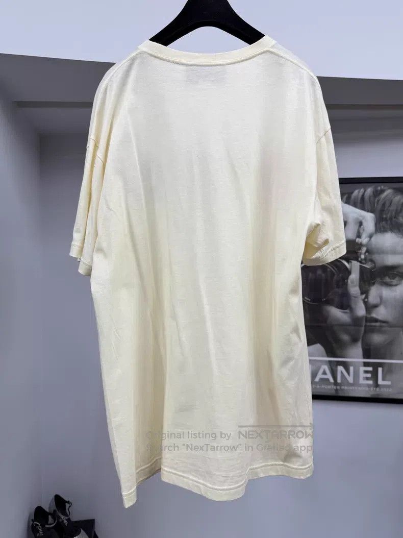 Gucci Gucci Beige letter sequin short-sleeved T-shirt Size S / US 4 / IT 40 - 3 Thumbnail