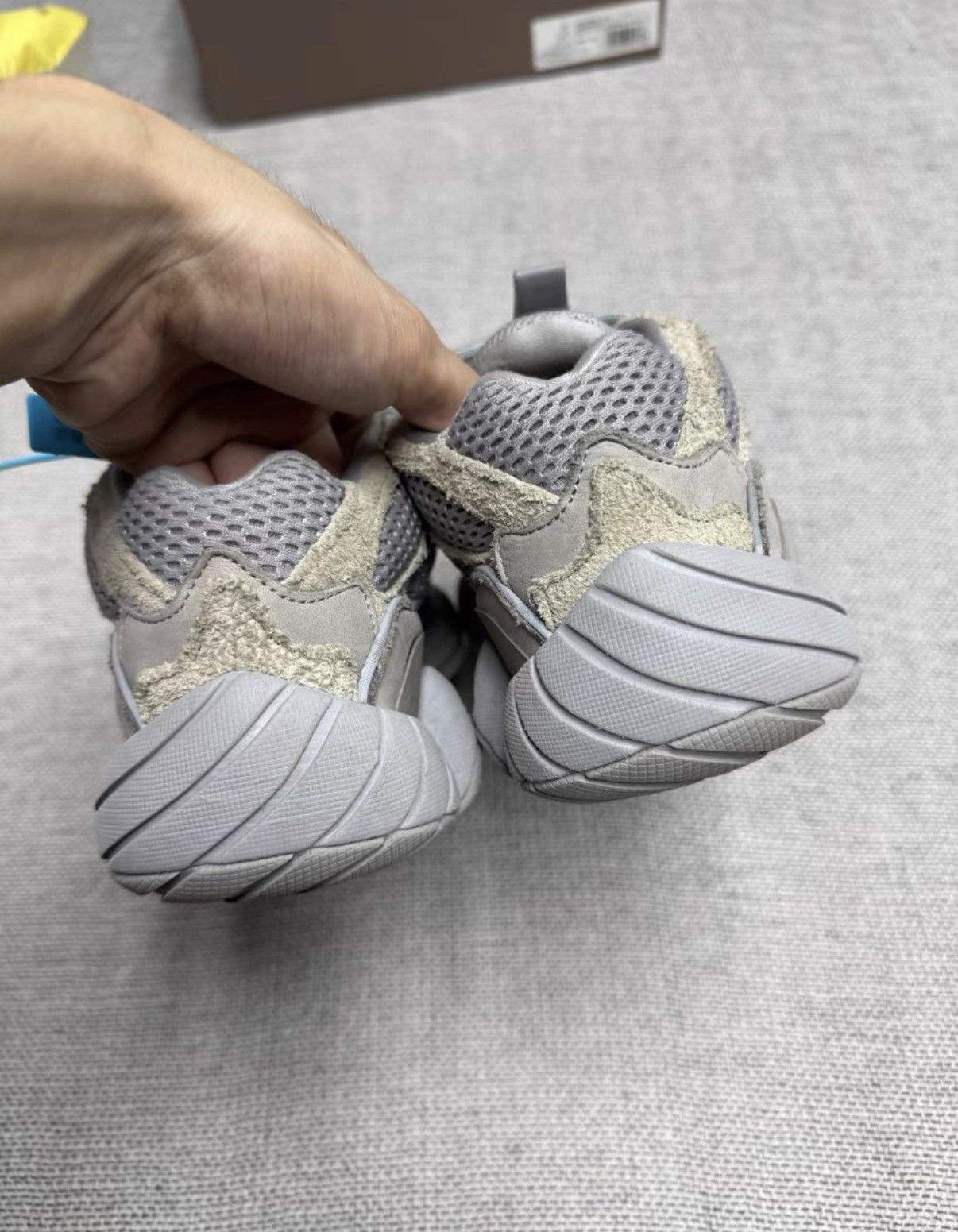 Adidas Adidas Yeezy 500 Stone Salt IE4783 K37 Size US 7.5 / EU 40-41 - 4 Thumbnail