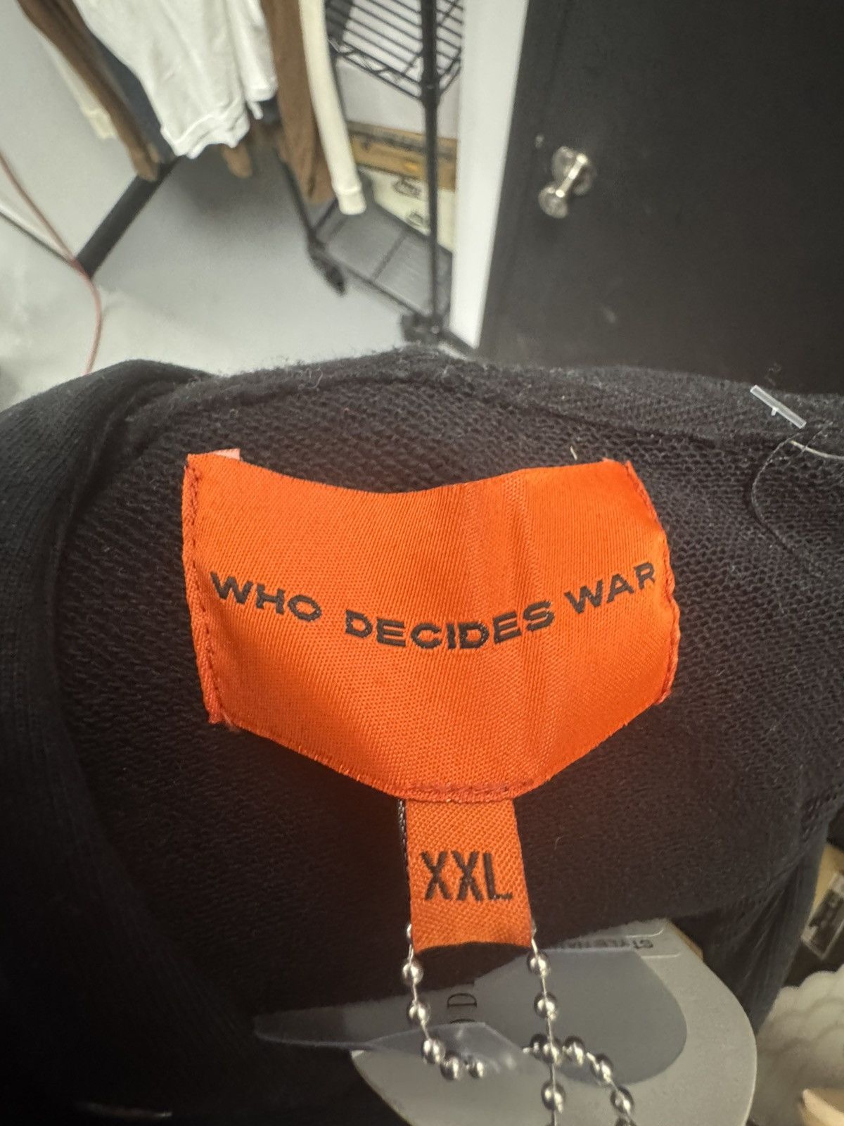 Who Decides War Who Decides War Frame Hooded Pullover Coal Size US XXL / EU 58 / 5 - 3 Thumbnail