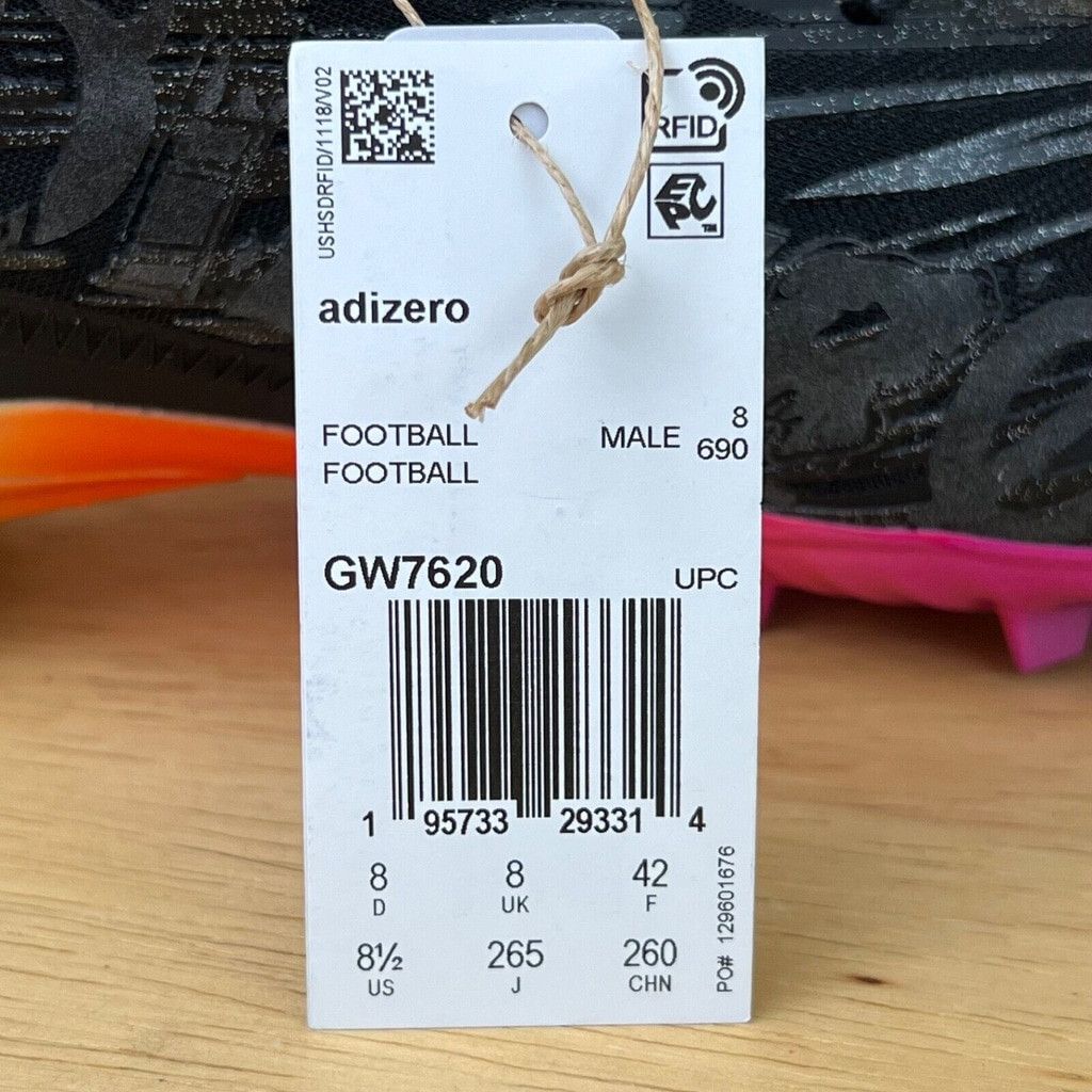 Adidas Adidas Adizero ‘Emojis Core’ Men’s Sz 8.5 Football Cleats Size US 8.5 / EU 41-42 - 10 Thumbnail