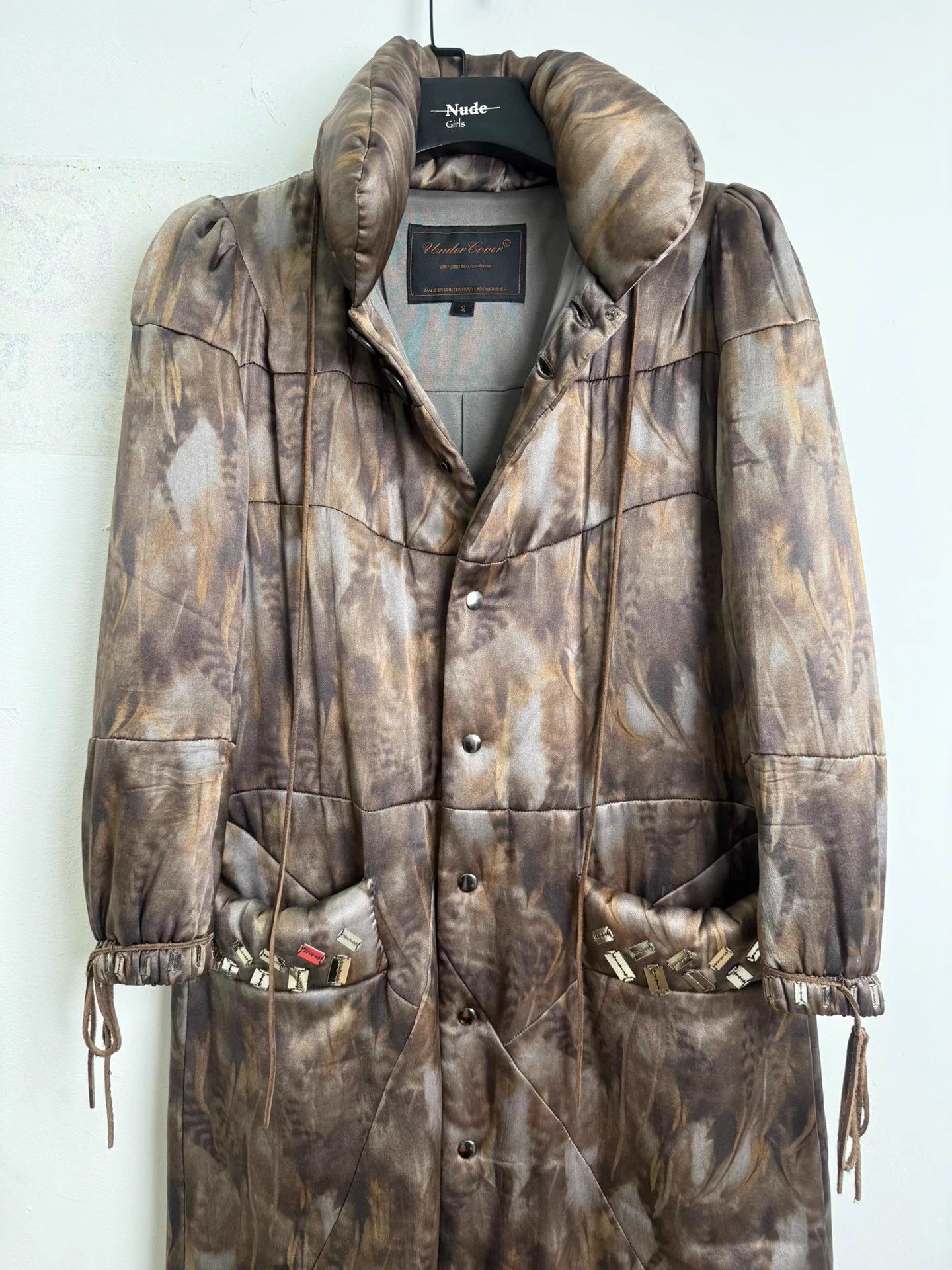 Undercover UNDERCOVER 100% Silk Blade-Embellished Coat Size US M / EU 48-50 / 2 - 3 Thumbnail