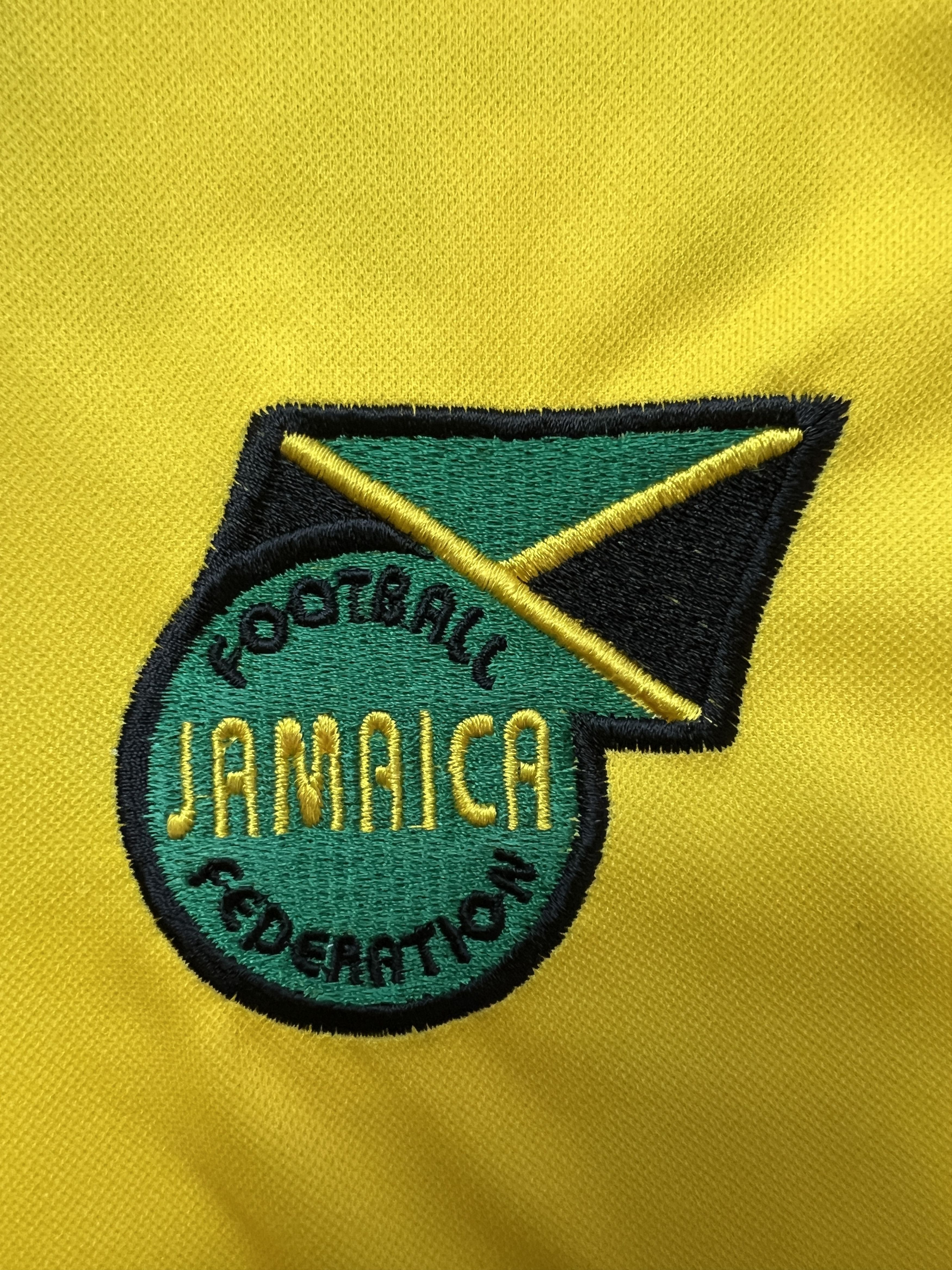 Kappa Vintage Jamaica Kappa Home Jersey 1998 World Cup "Hall 22" Size US L / EU 52-54 / 3 - 8 Thumbnail