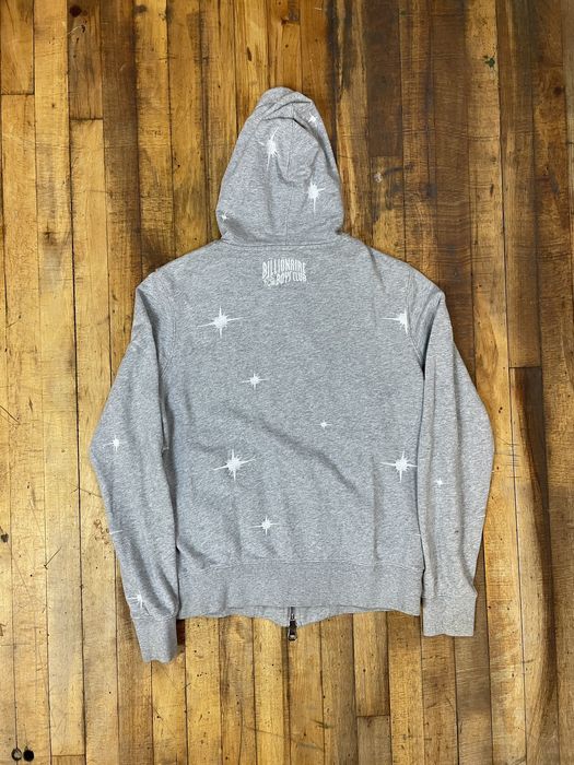 Billionaire Boys Club SMALL ARCH LOGO ZIP THROUGH - Sweat zippé - heather grey/gris