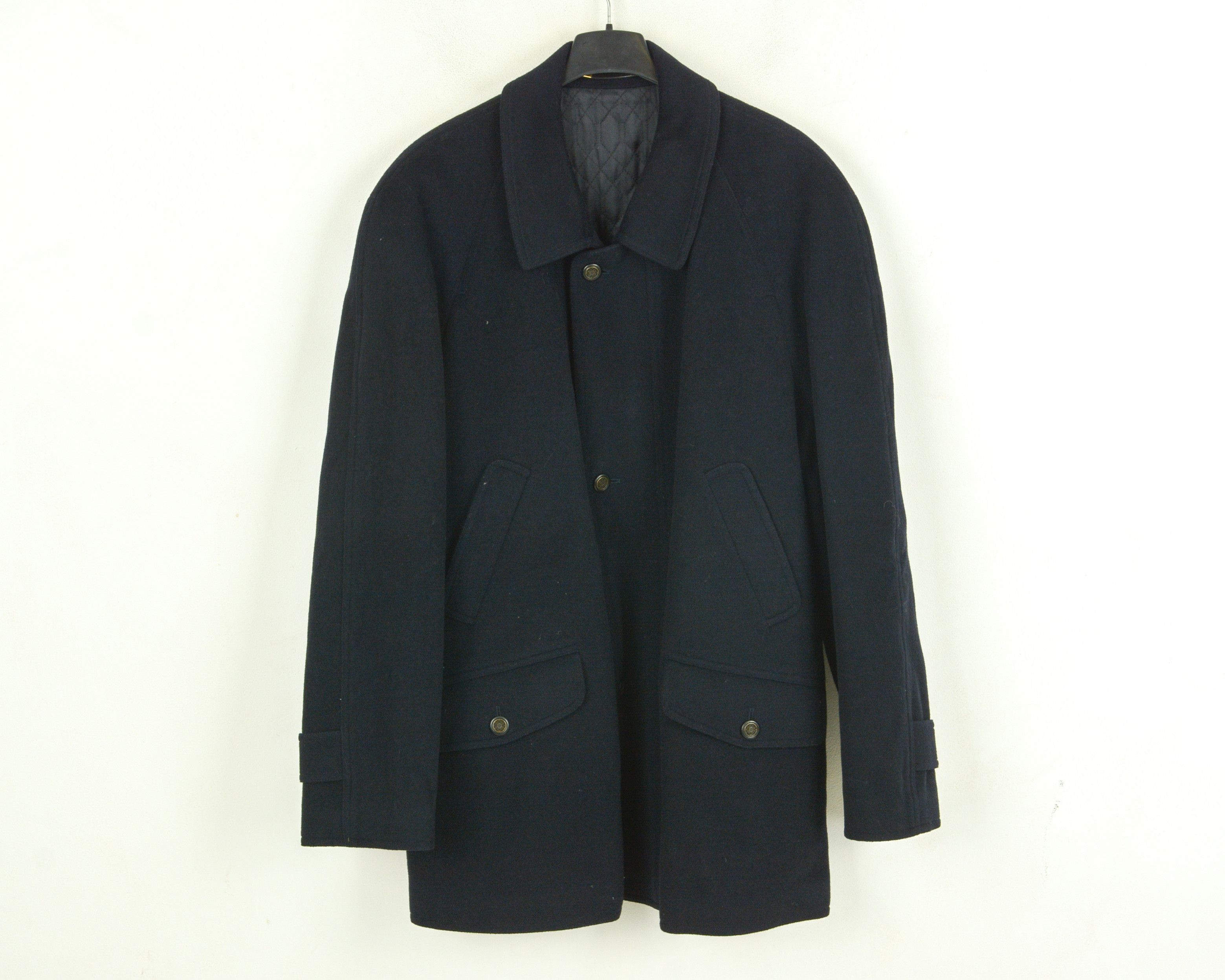 Vintage LINEA ESSE MISURINA LODEN Coat UK 42 US Lana Wool Jacket Size US L / EU 52-54 / 3 - 2 Thumbnail