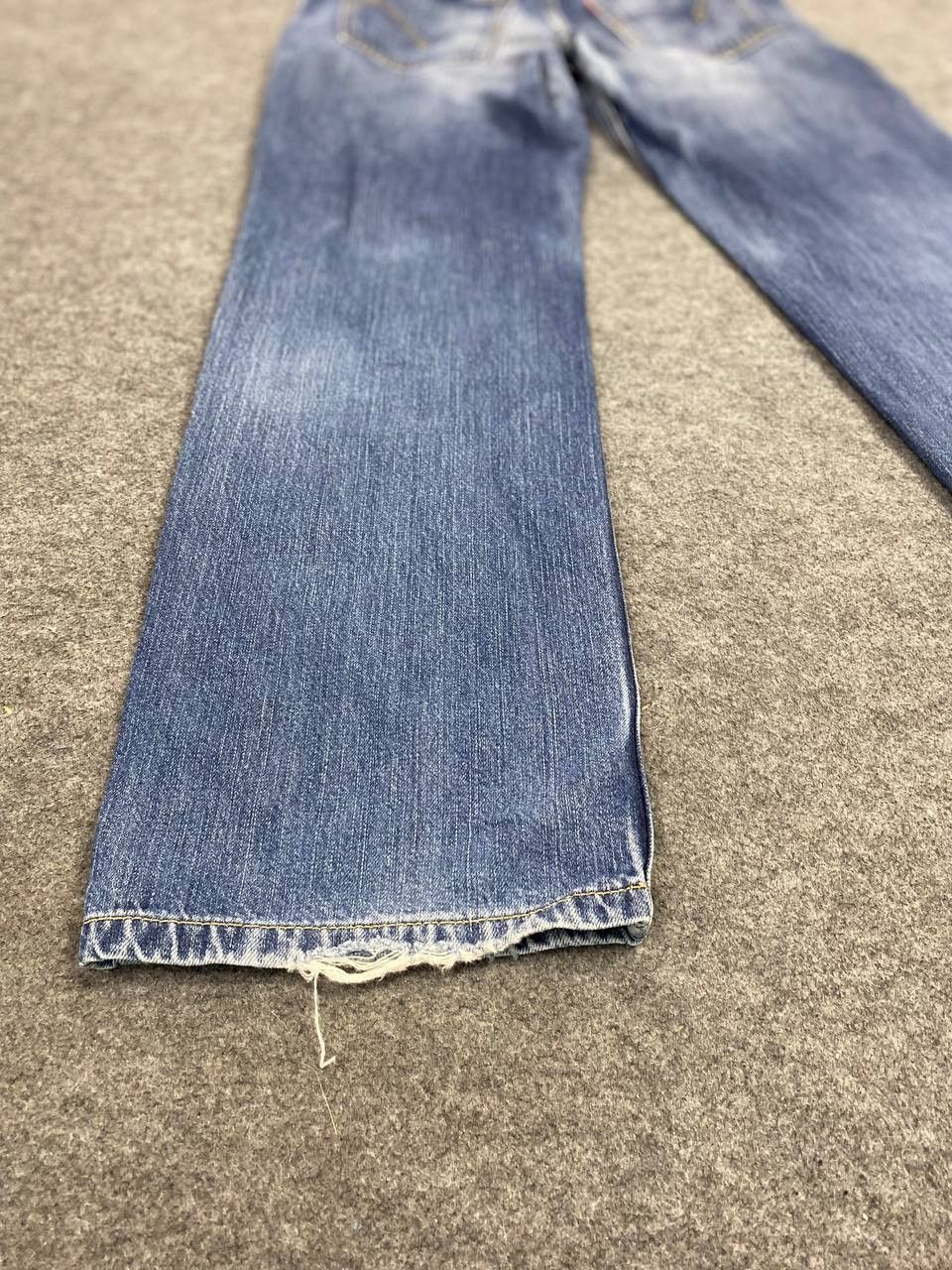 Levi's vintage levis 502 uneven faded denim nice design Size US 34 / EU 50 - 9 Thumbnail