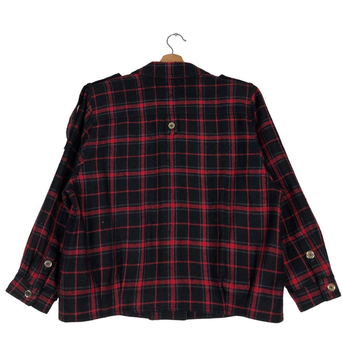 Japanese Brand 🔥Vtg Lelian Bomber Jacket Tartan Design Punk Design Japan Size US M / EU 48-50 / 2 - 8 Thumbnail