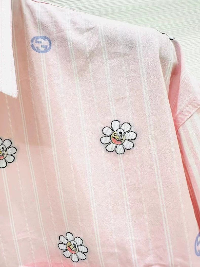 Gucci Gucci24 new flower shirts 2503-Nextarrow Size XXS / US 00 / IT 34 - 3 Thumbnail