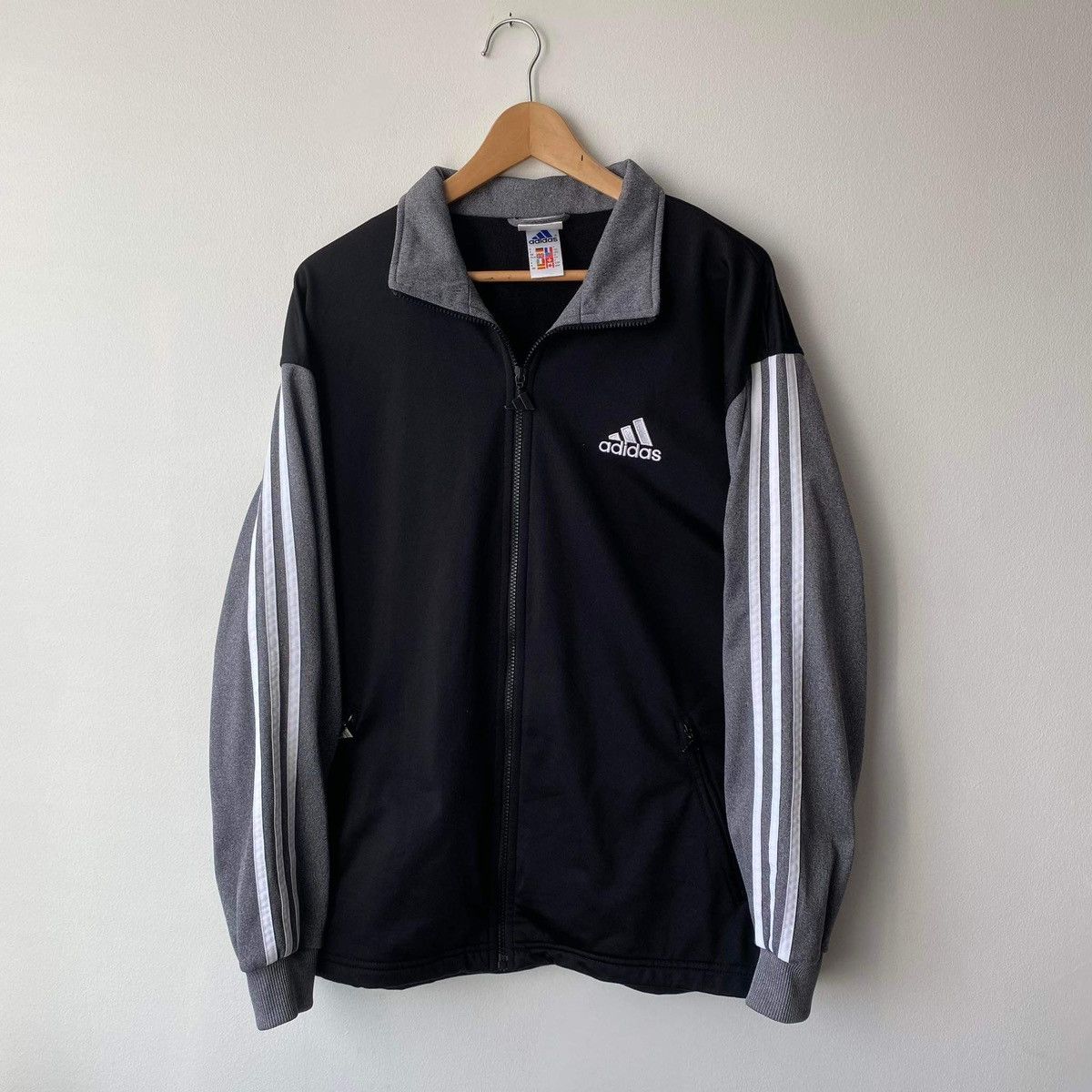 Adidas Adidas Big Logo Zip Vintage Size US M / EU 48-50 / 2 - 1 Thumbnail