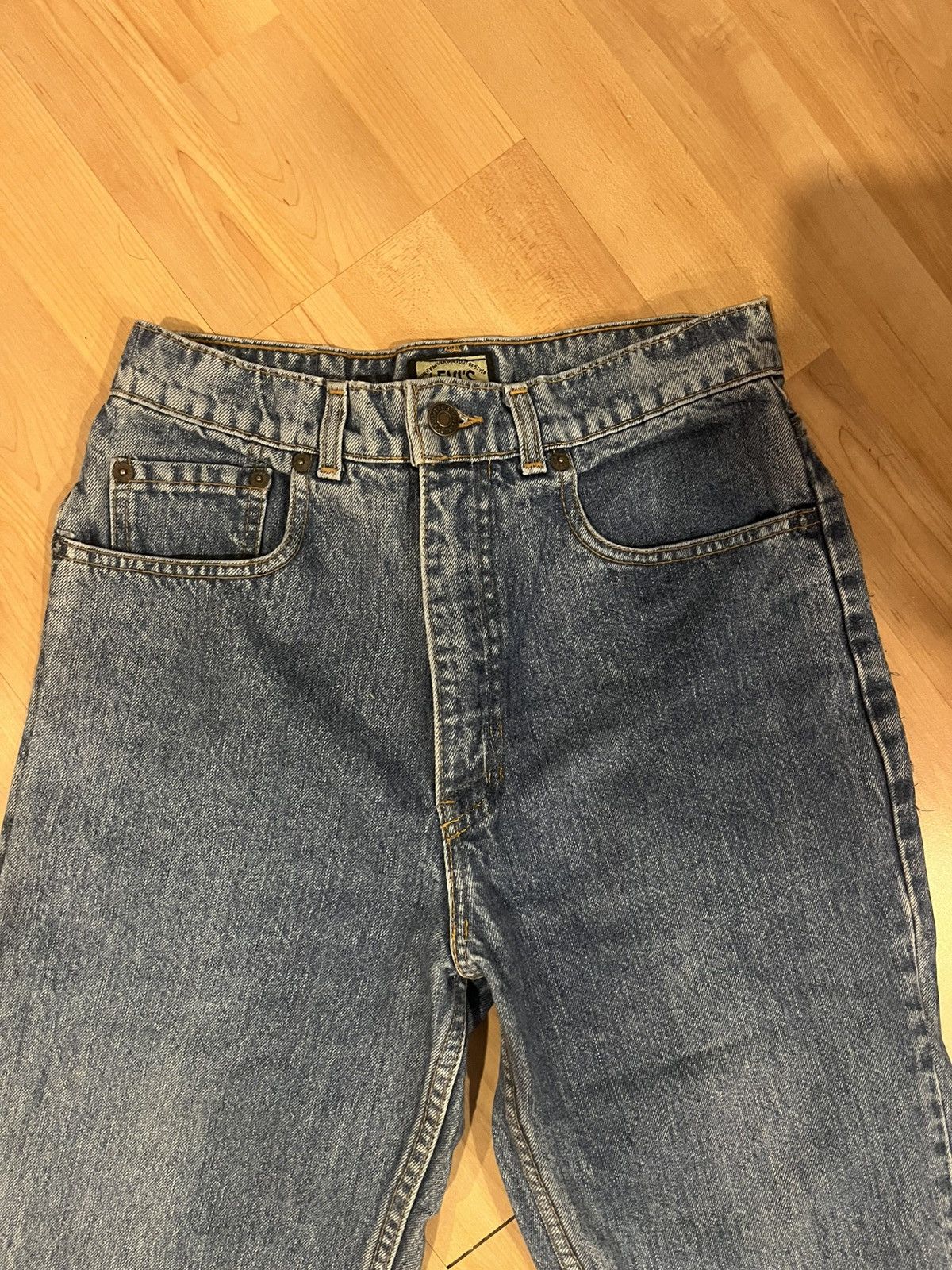Levi's Very rare vintage Levi's 505 jean old patch size 25 Size 25" / US 0 / IT 36 - 9 Thumbnail