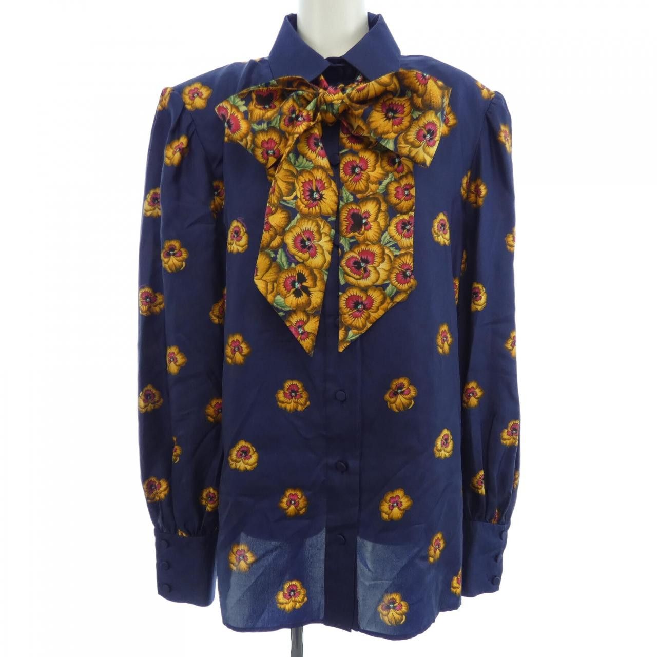 Gucci Gucci 722304 ZAL26 Silk Shirt Others Dress Shirt 722304ZAL26 DUTY FREE for USA