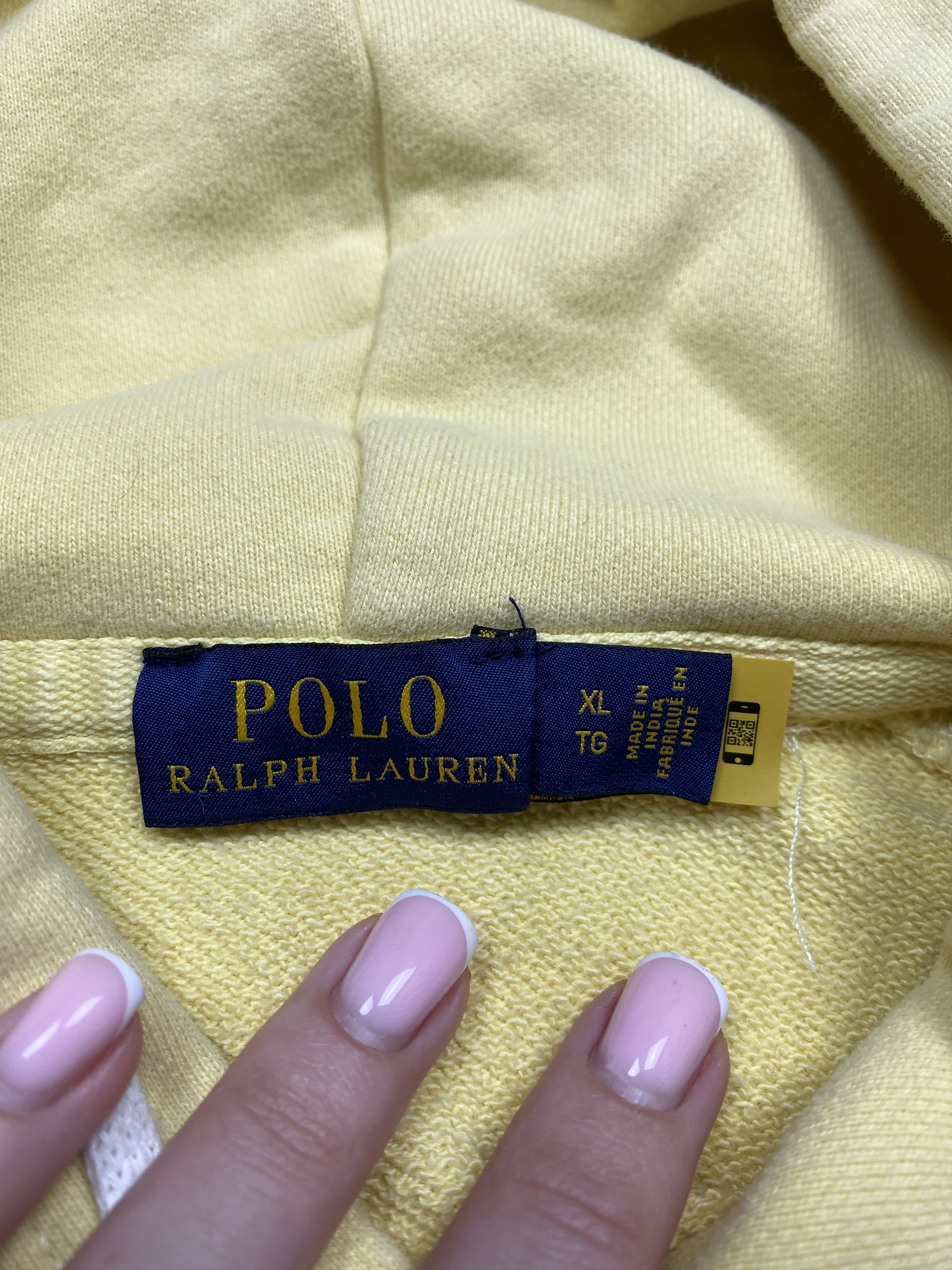 Polo Ralph Lauren × Ralph Lauren × Vintage Polo Ralph Lauren Womens Center Logo Hoodie Size XL / US 12-14 / IT 48-50 - 6 Thumbnail