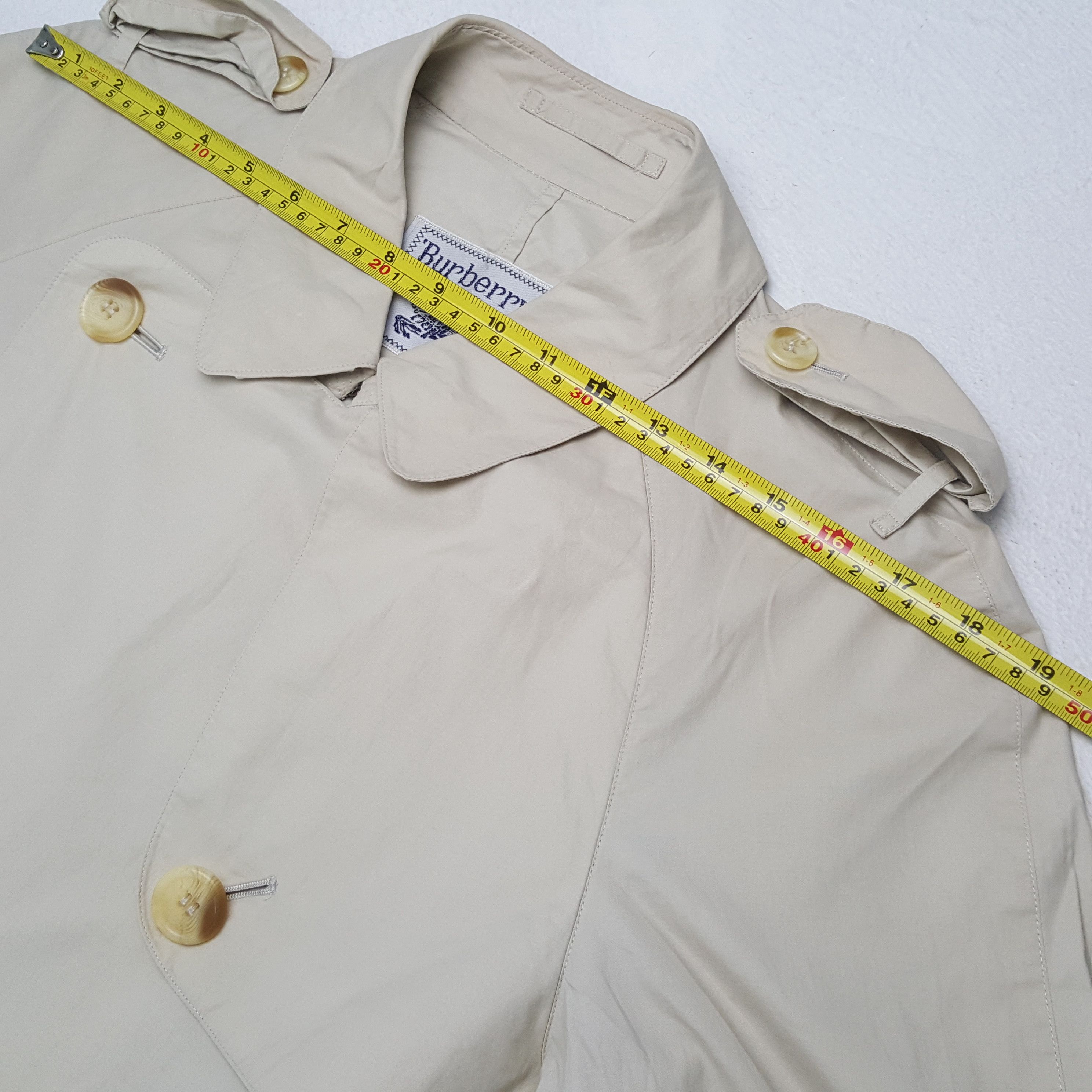 Burberry Burberrys Fashion Brand Trench Jacket RR29 Size S / US 4 / IT 40 - 4 Thumbnail