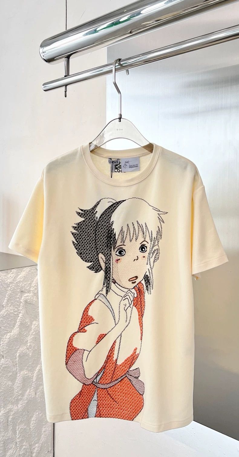 Loewe LOEWE Embroidered T-shirt Size S / US 4 / IT 40 - 1 Thumbnail