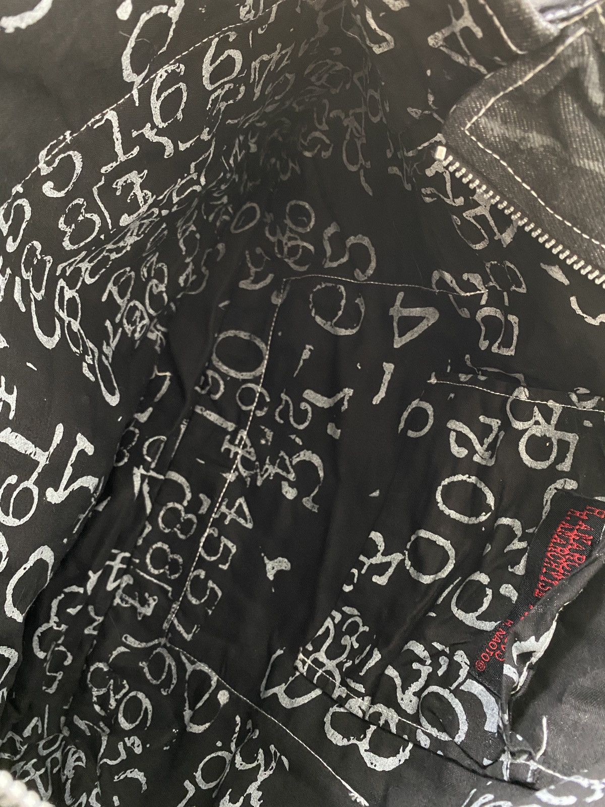 If Six Was Nine × Seditionaries H Anarchyism For Plus H Naoto Cyberpunk/Goth Tote Bag Size ONE SIZE - 15 Thumbnail