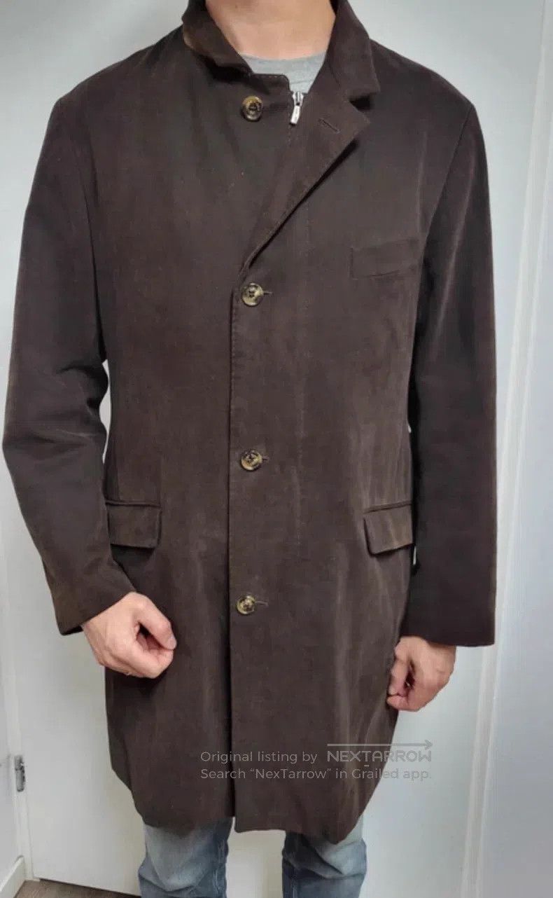 Loro Piana Loro Piana Pure cotton mid-length jacket, storm system Size US XL / EU 56 / 4 - 2 Thumbnail