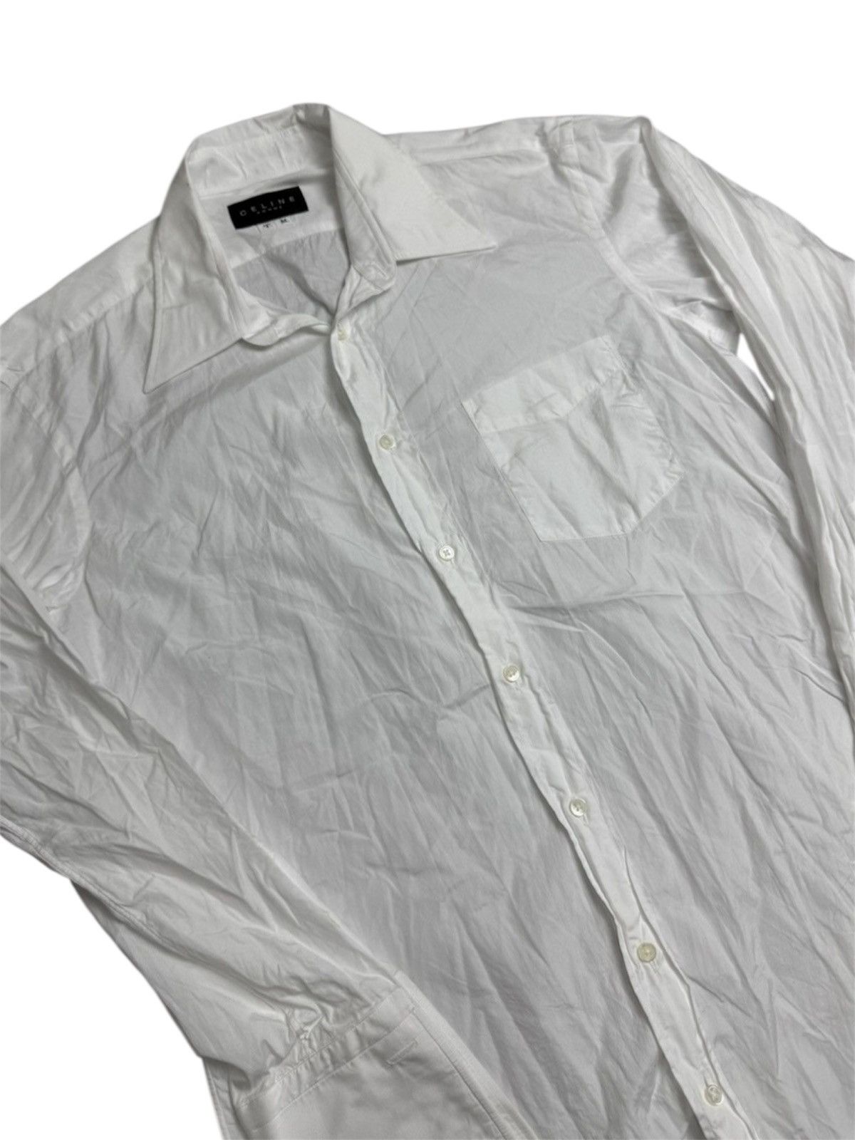 Celine Vintage celine shirt Size US M / EU 48-50 / 2 - 2 Thumbnail
