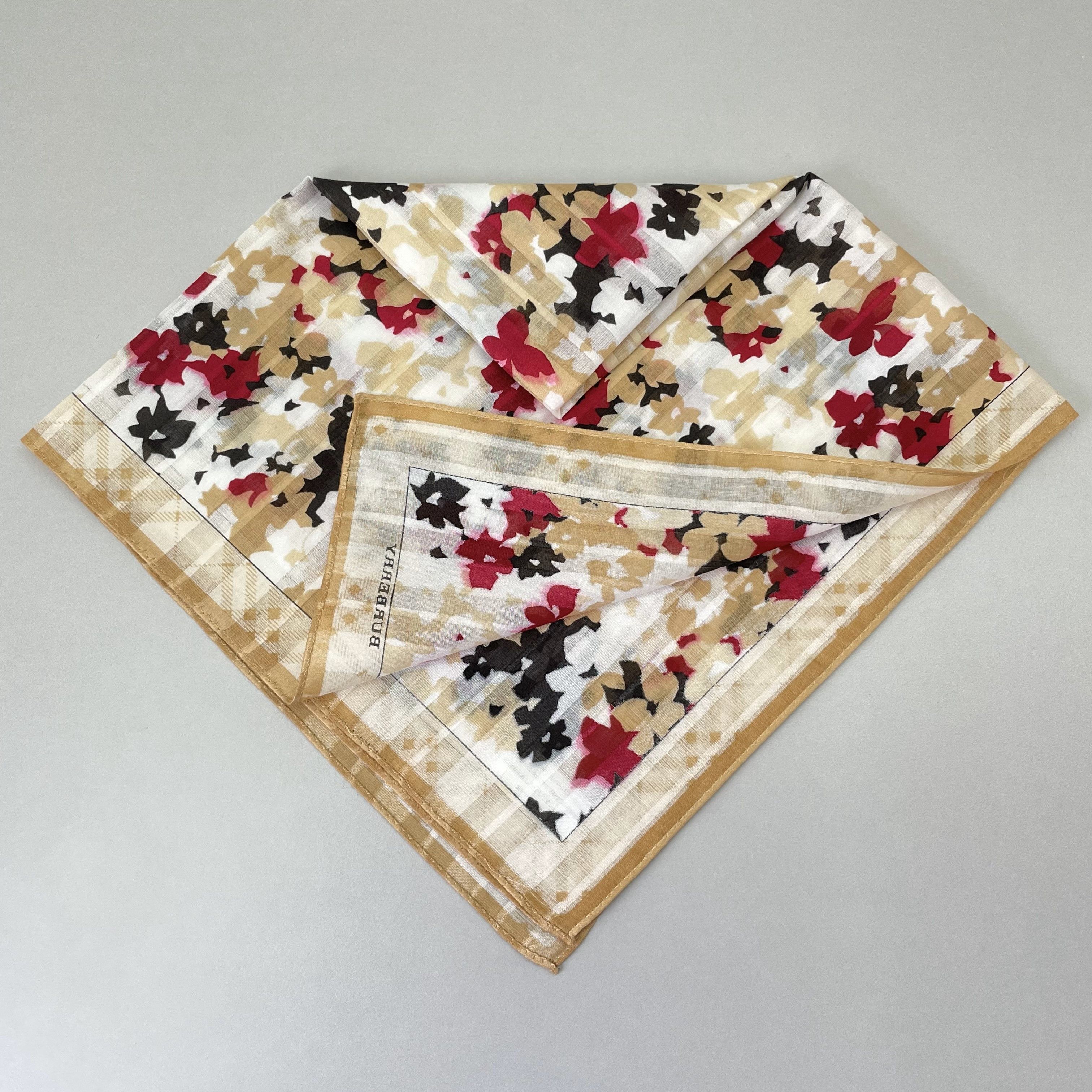 Burberry × Vintage Burberry Handkerchief / Neckerchief / Bandana - 4272 Size ONE SIZE - 2 Thumbnail