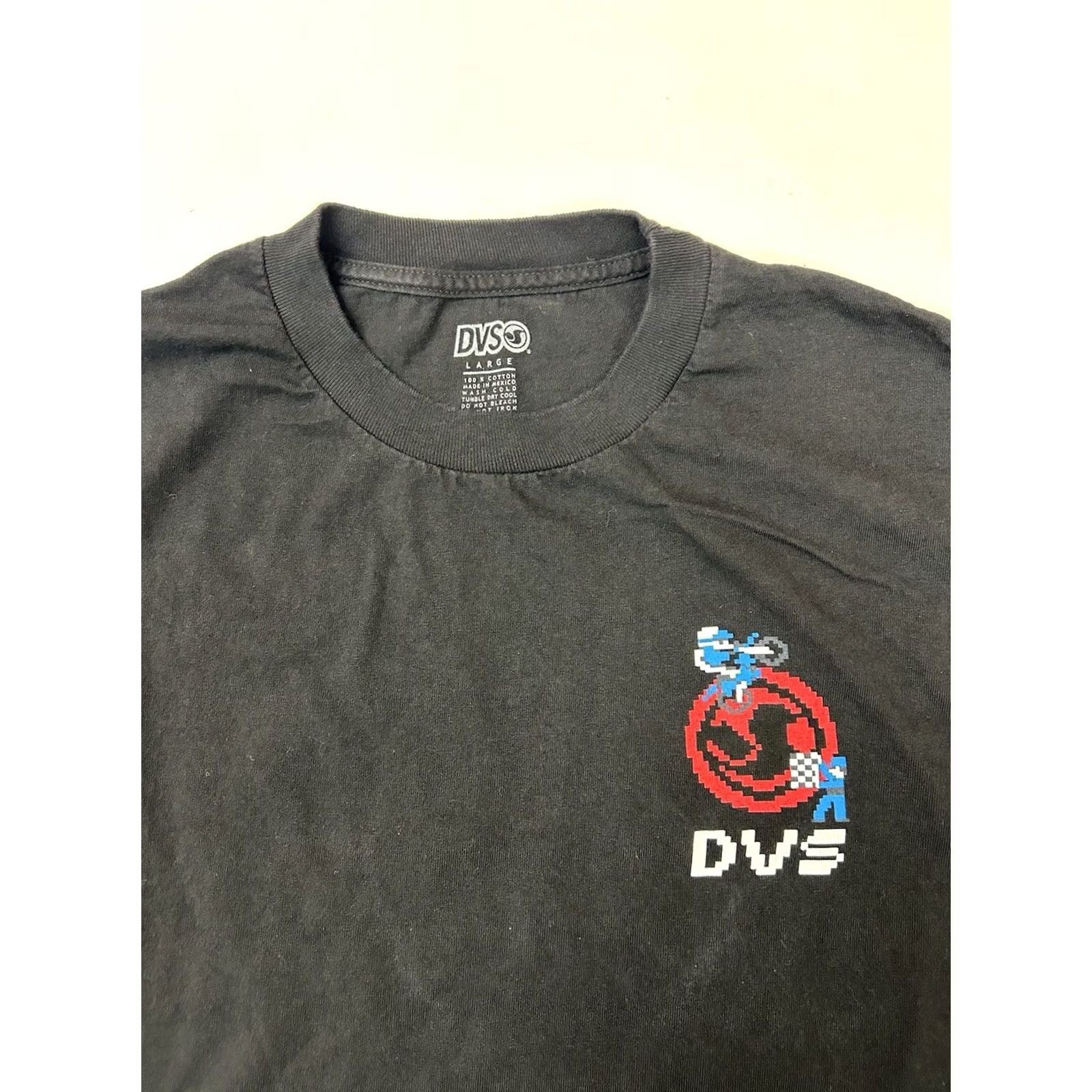 Vintage DVS Tucker Rogey ANSR PROTAPER MAR Motorcycle Dirt Bike 2013 Tee Large Black Men's Size US L / EU 52-54 / 3 - 3 Thumbnail