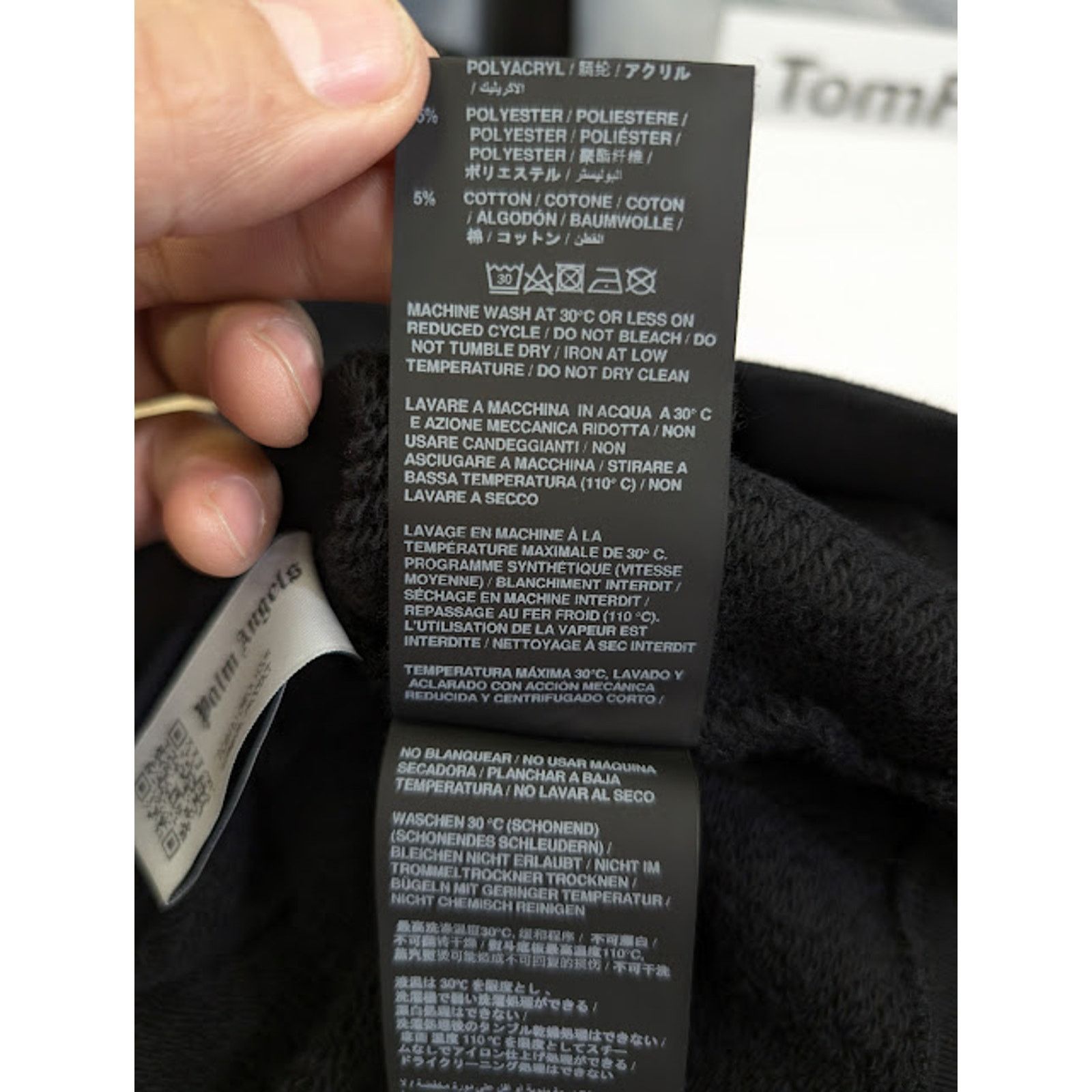 Palm Angels o1rshd1 Q:5 / PA Bear Hoody Hoodie in Black / Brown Size US L / EU 52-54 / 3 - 13 Thumbnail